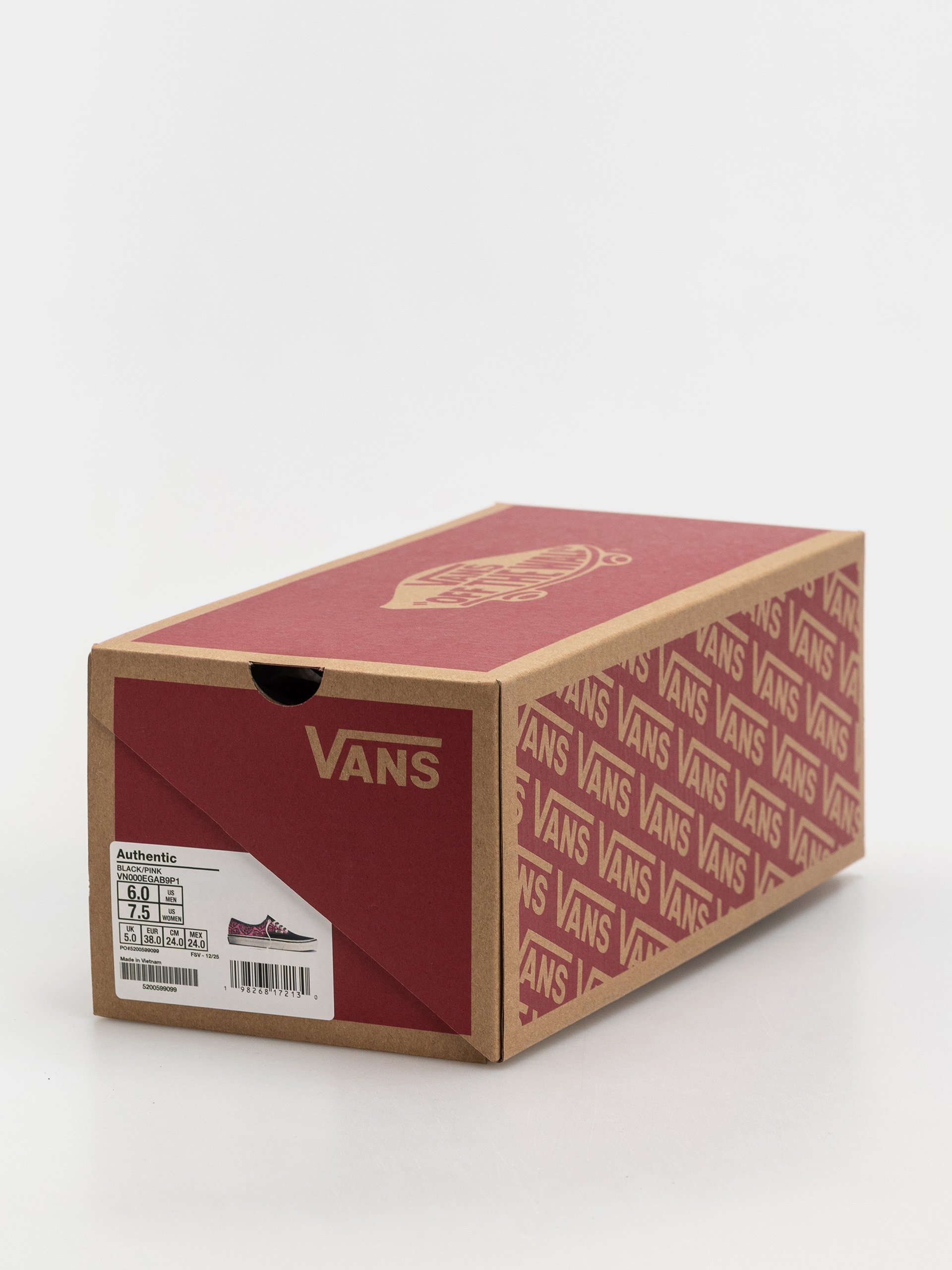 Buty Vans Authentic (black/pink)