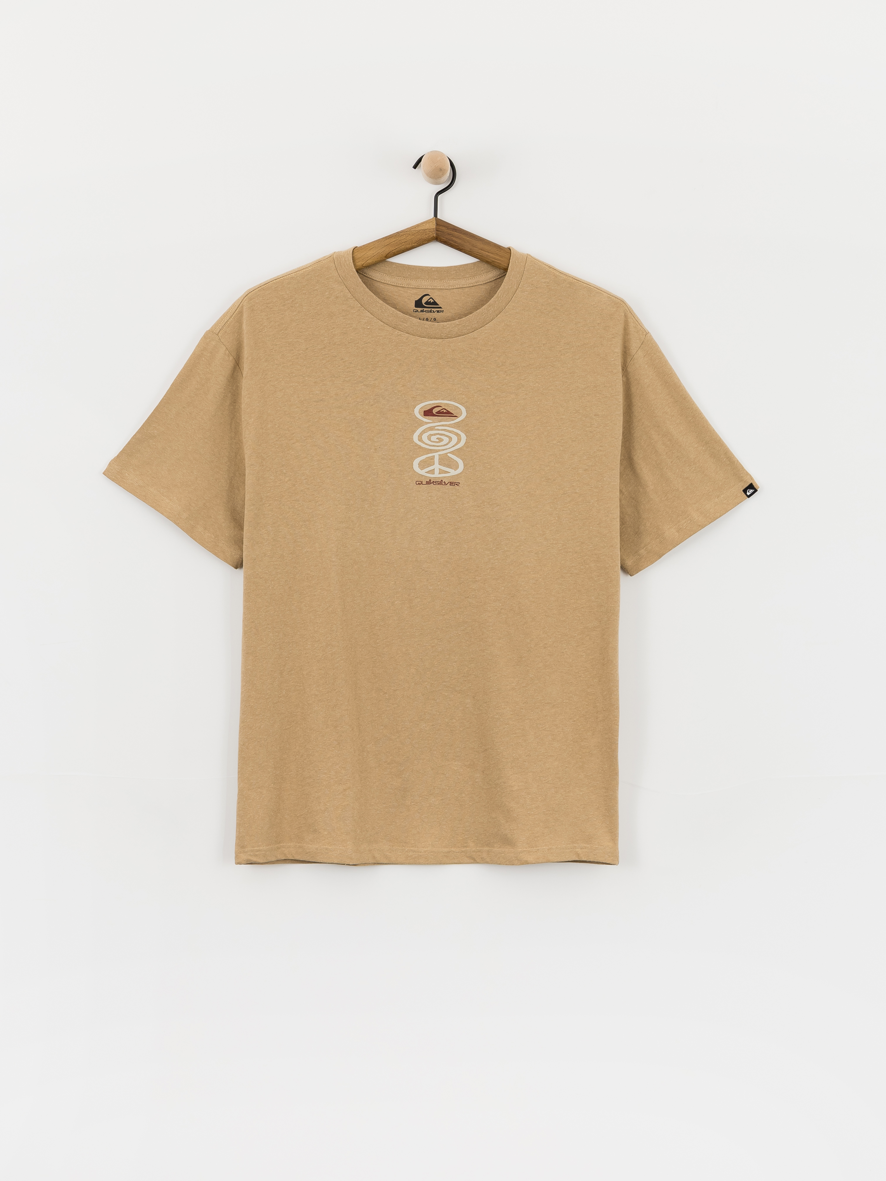 T-shirt Quiksilver Harmony Spiral (khaki)