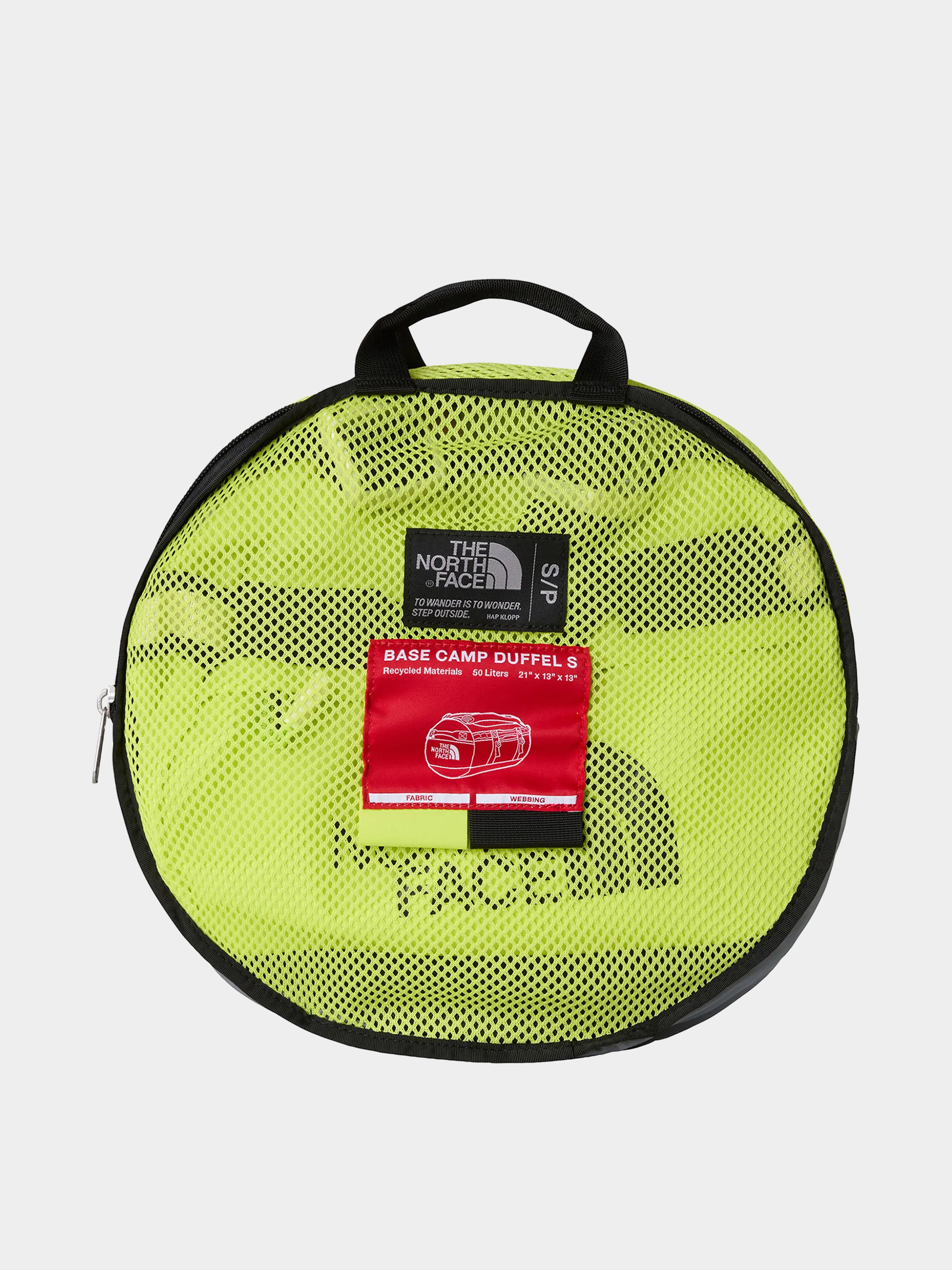Torba The North Face Base Camp Duffel S (fizz lime/lemon)