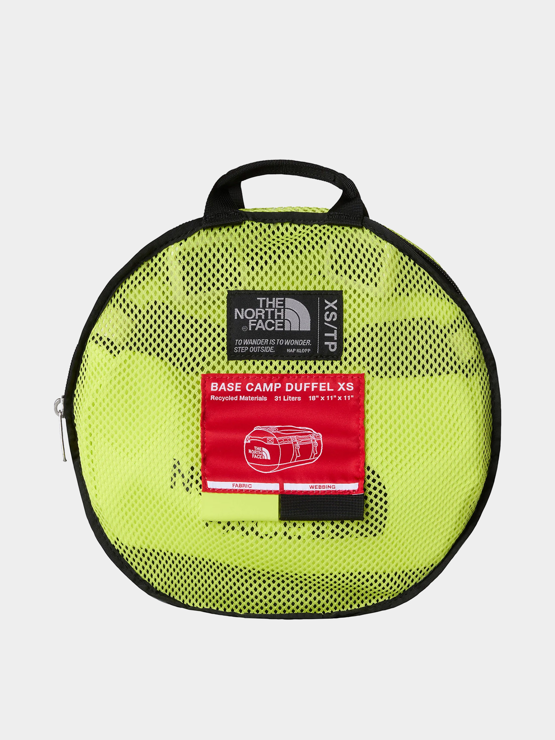 Torba The North Face Base Camp Duffel XS (fizz lime/lemon)