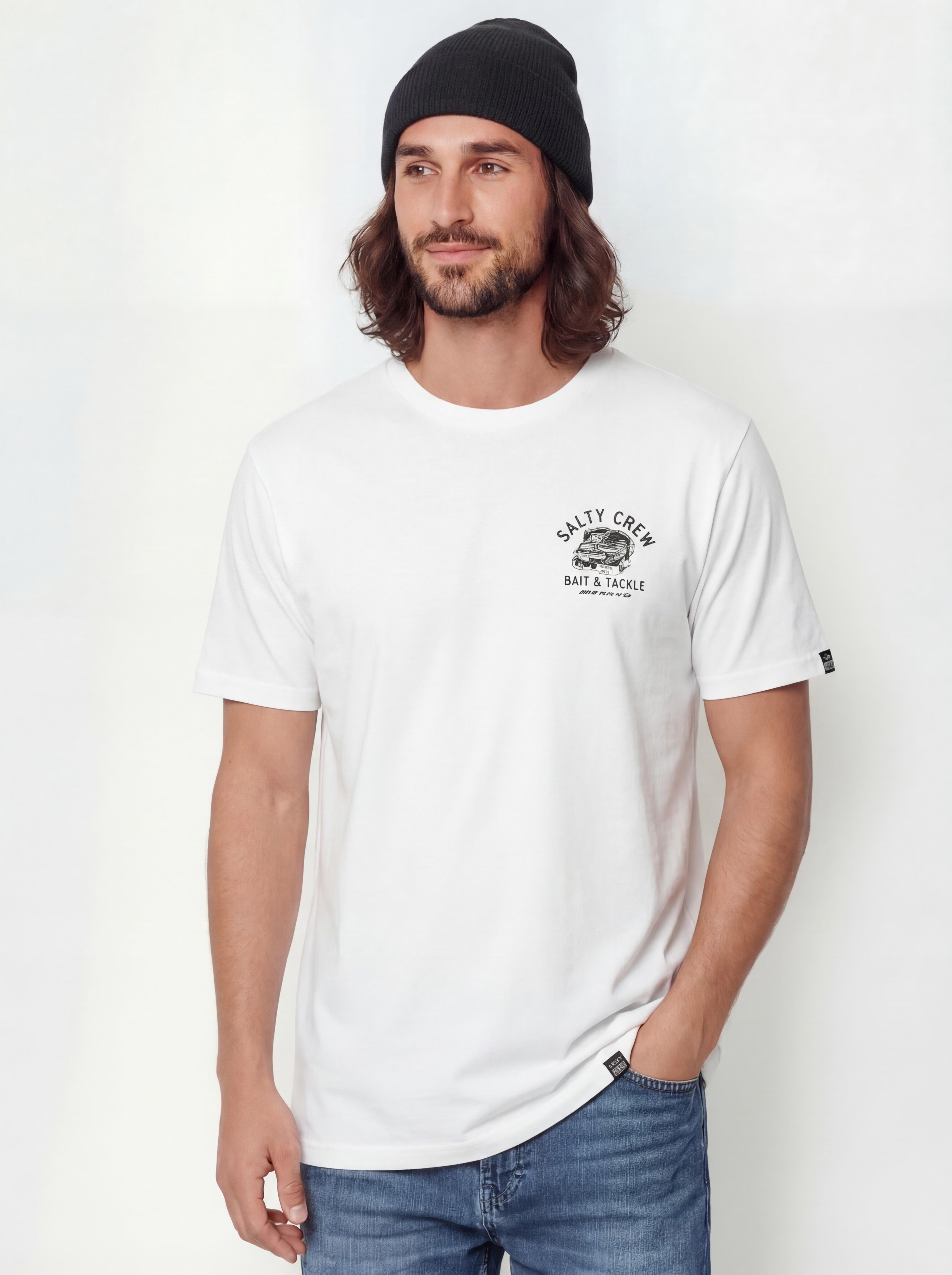 T-shirt Salty Crew Tackle Box Premium (white)
