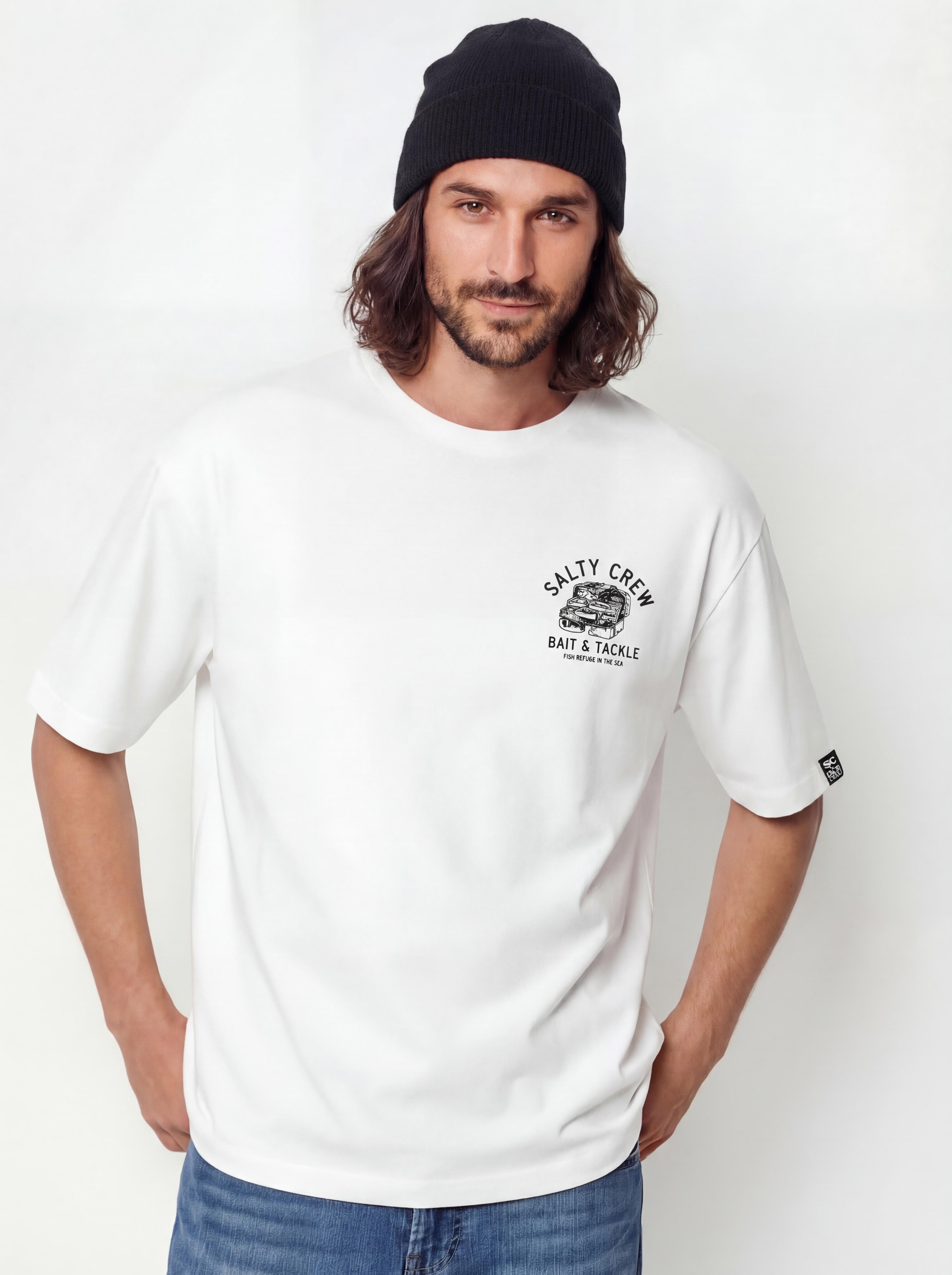 T-shirt Salty Crew Tackle Box Premium (white)