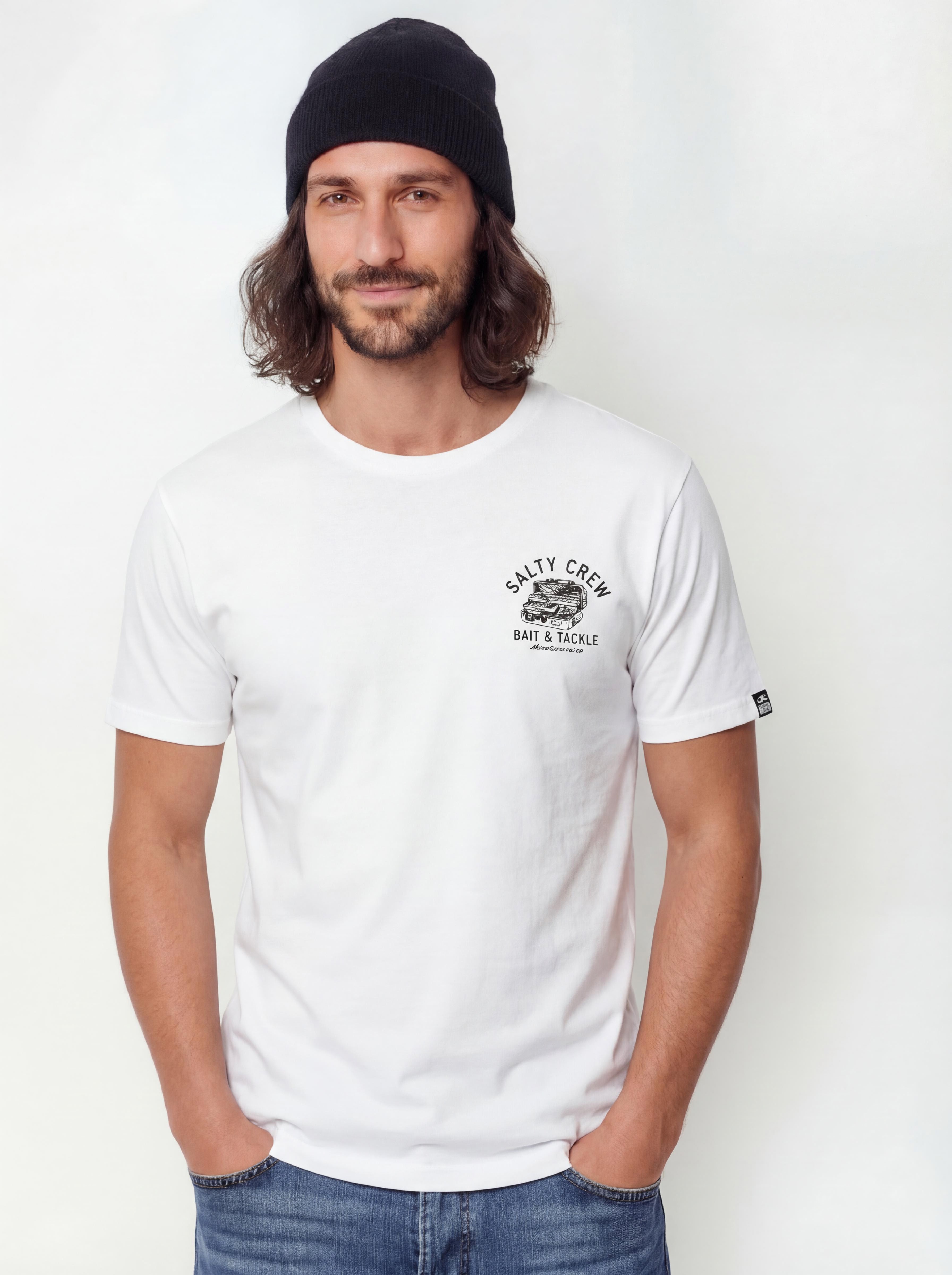 T-shirt Salty Crew Tackle Box Premium (white)