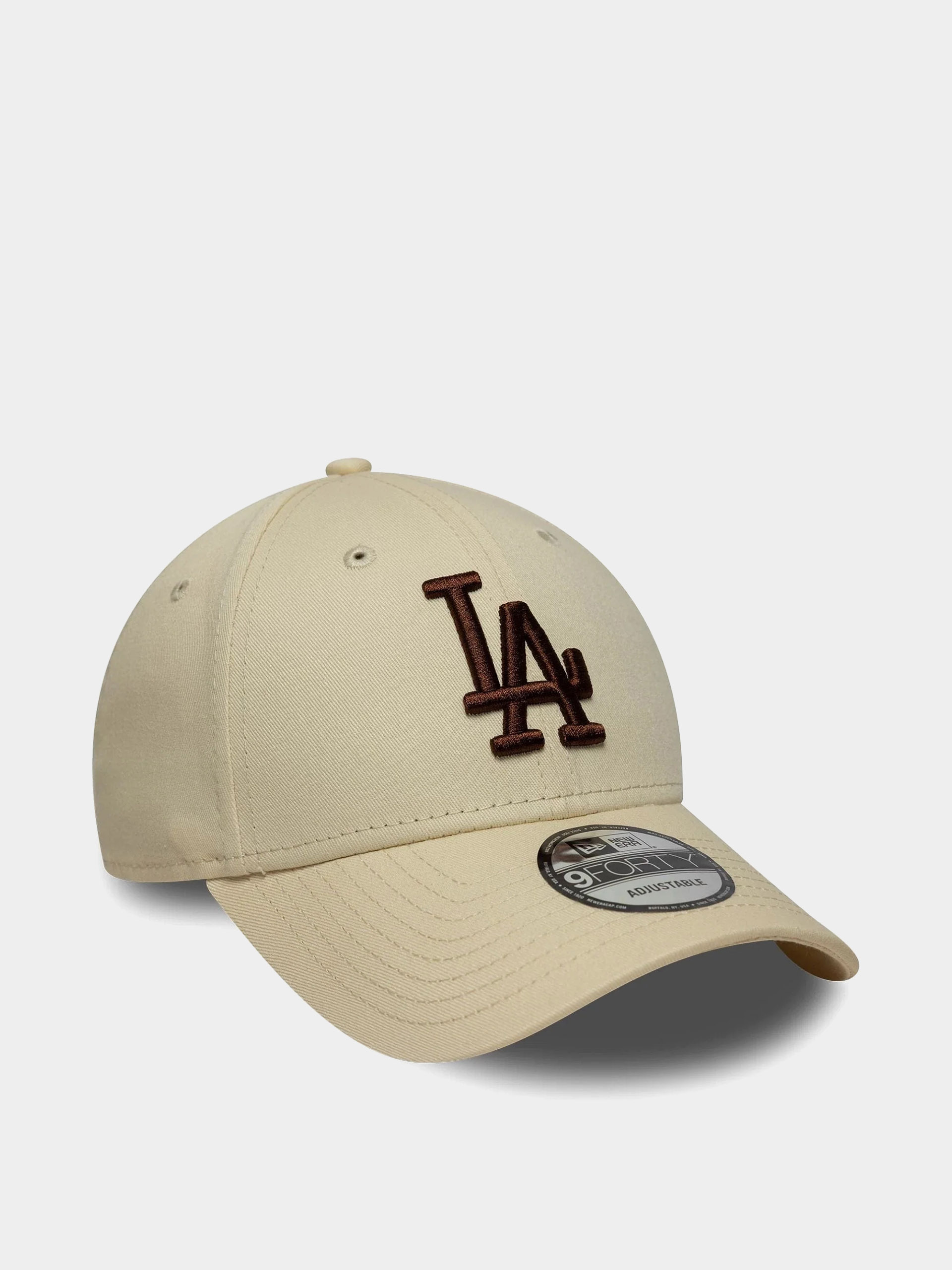 Czapka z daszkiem New Era League Essential 9Forty La Dodgers (light cream/chestnut)