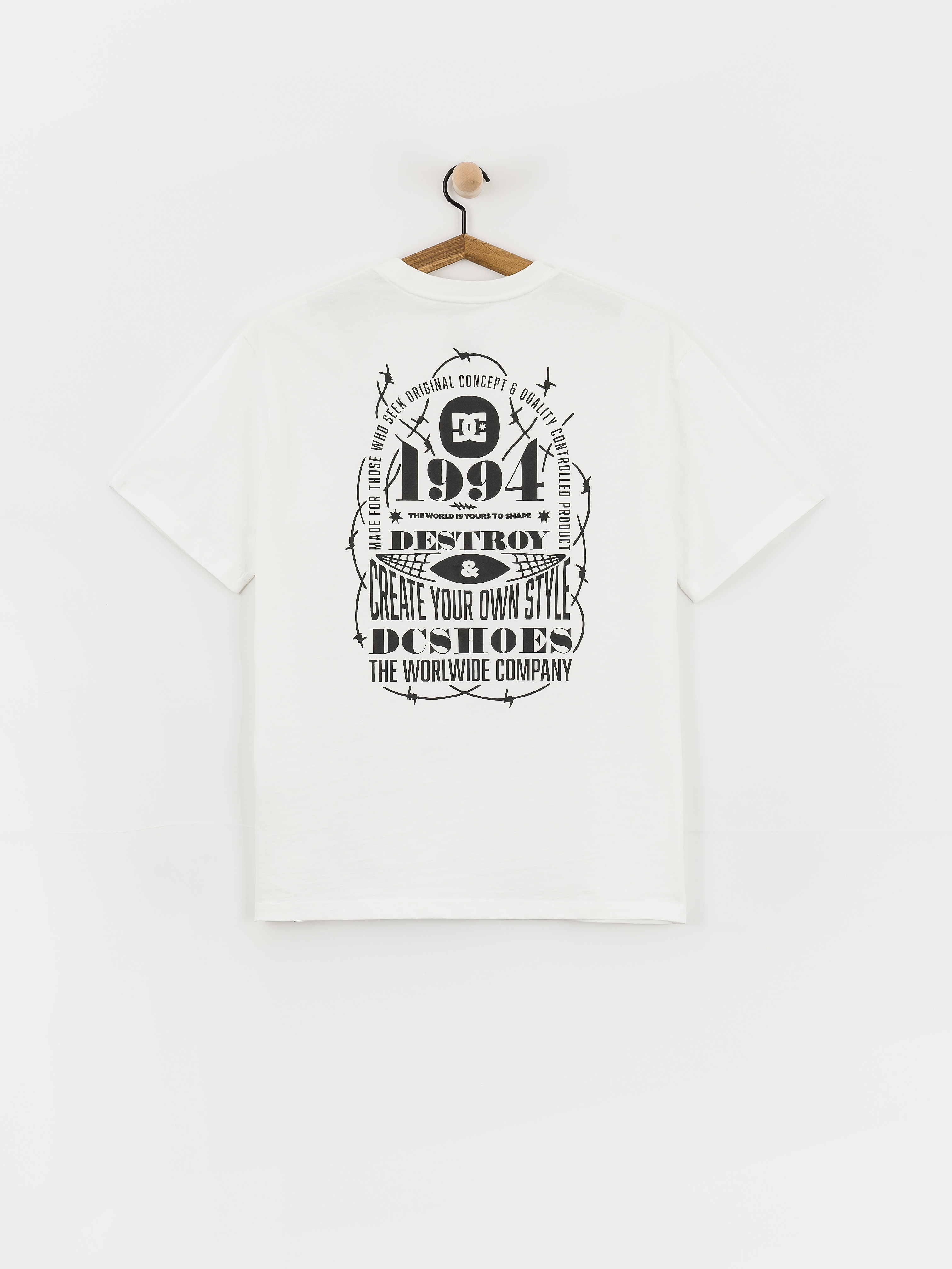 T-shirt DC Shape Or Destroy (white)