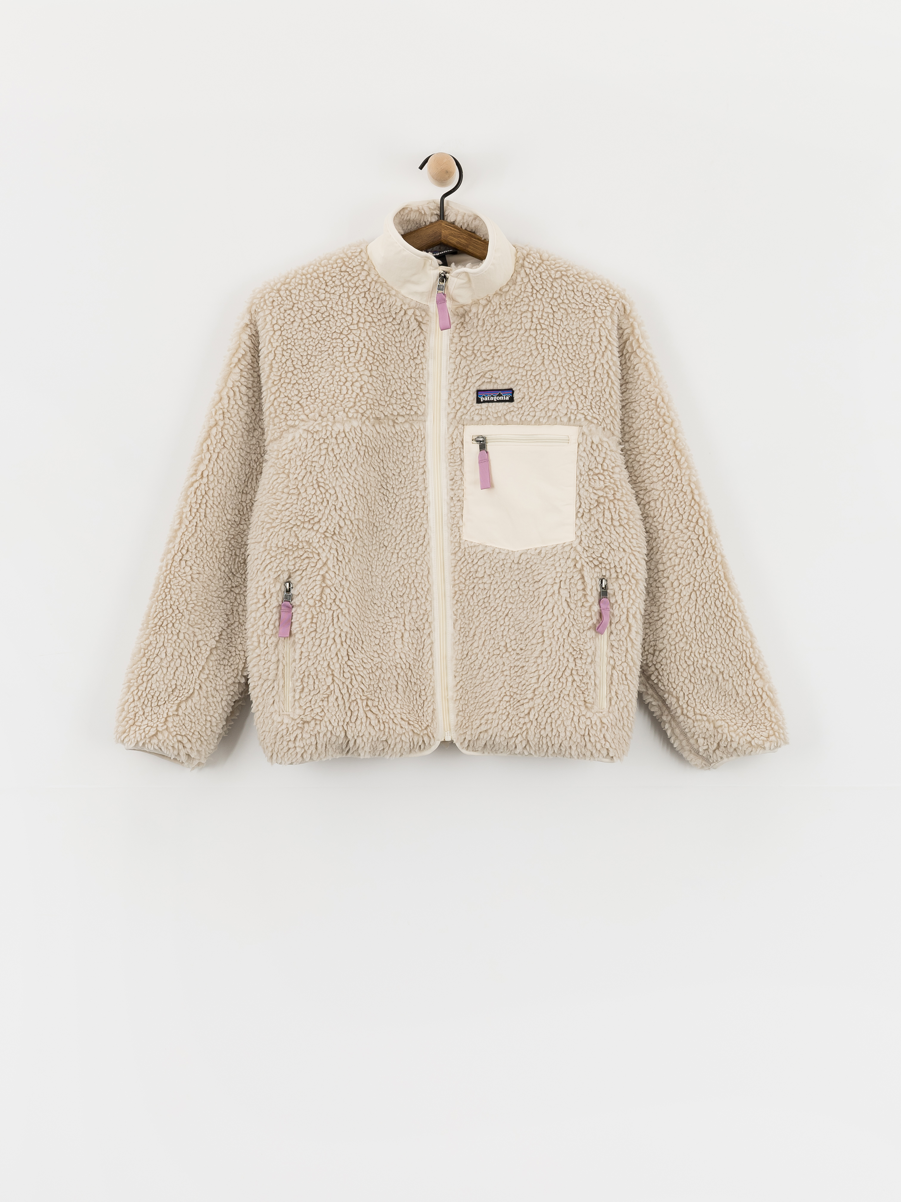 Kurtka Patagonia Classic Retro X Wmn (natural w/light violet)