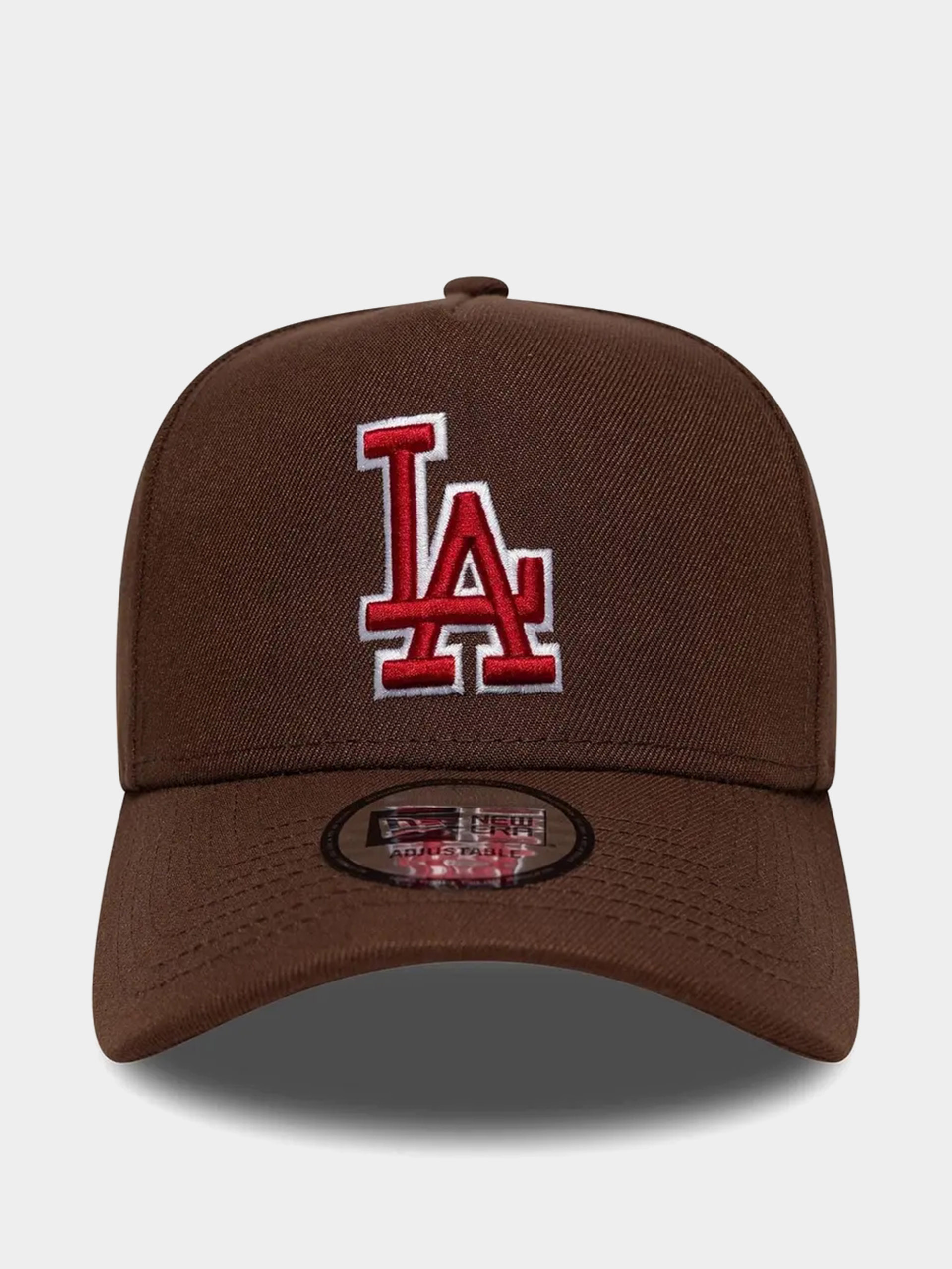 Czapka z daszkiem New Era Rear Script Eframe La Dodgers (chestnut)