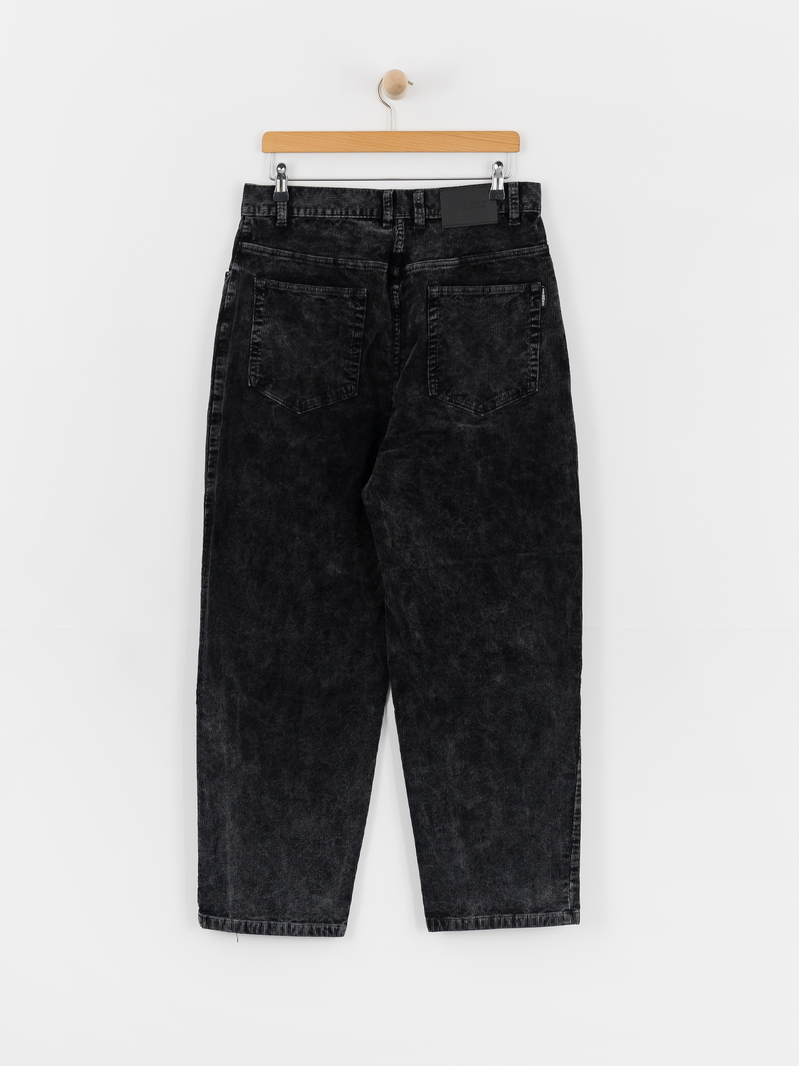 Spodnie Wasted Paris Faded Corduroy Casper (faded black)