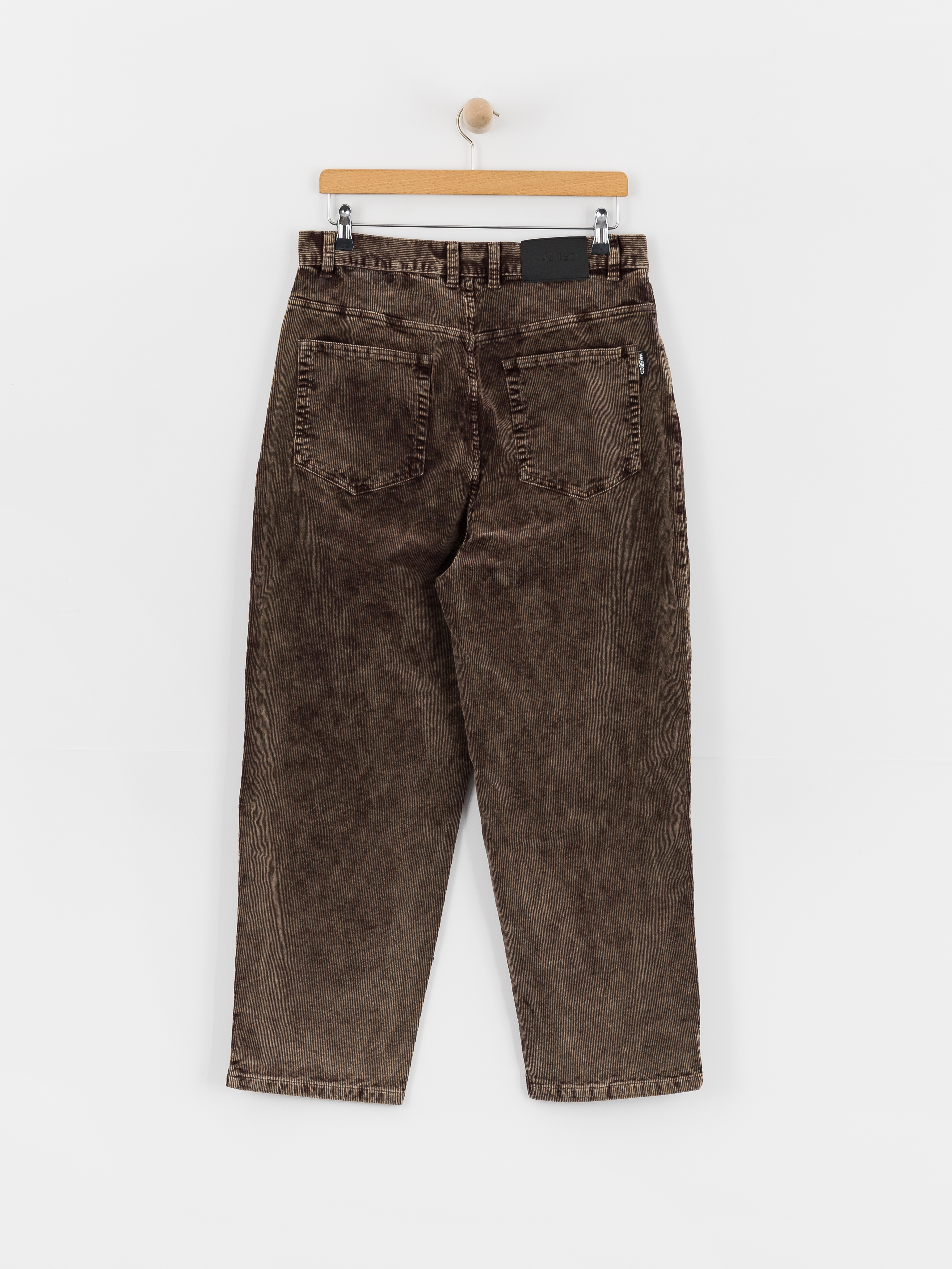 Spodnie Wasted Paris Faded Corduroy Casper (faded brown)