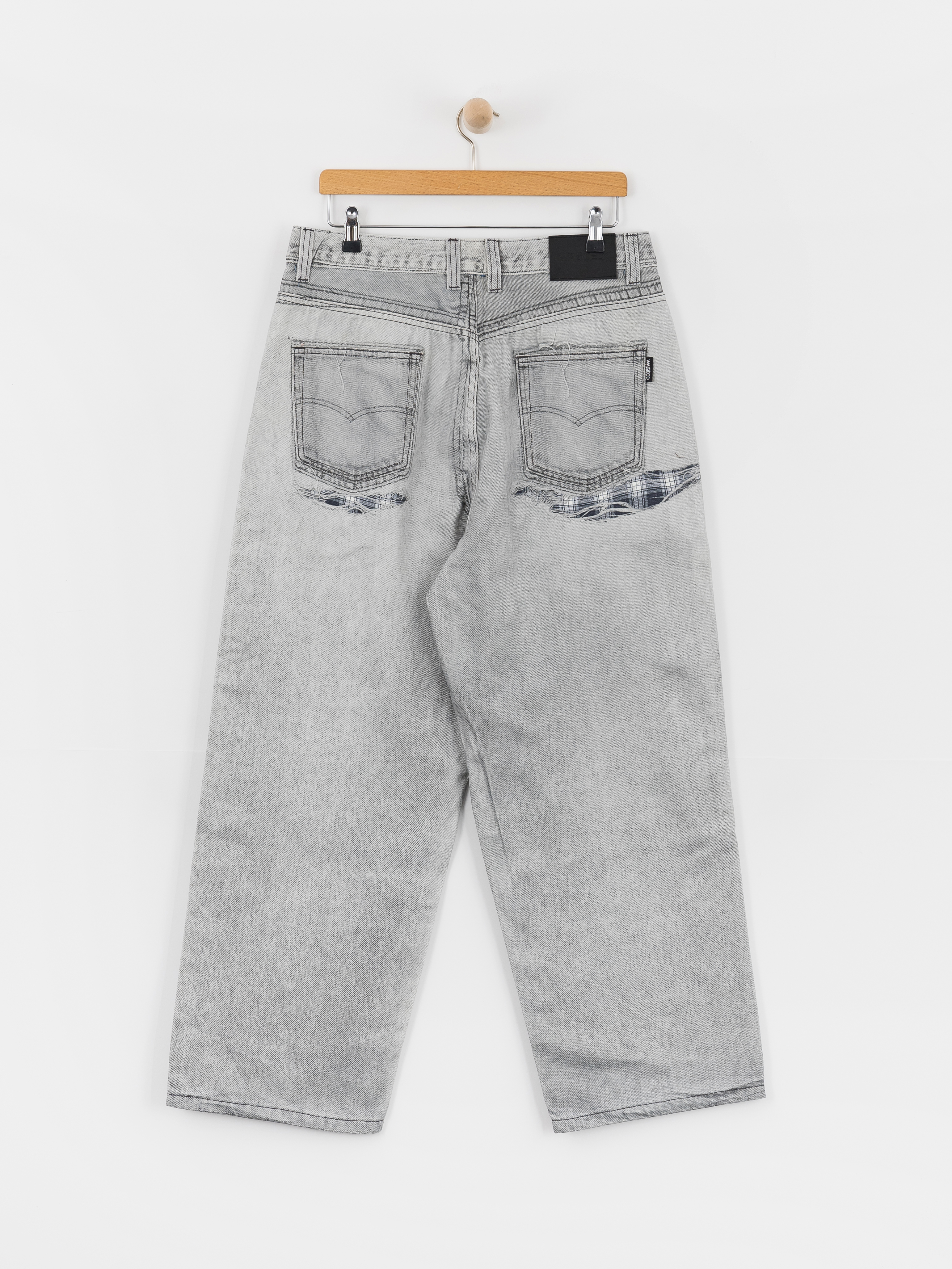 Spodnie Wasted Paris Trompe L'Oeil Grant (faded grey)