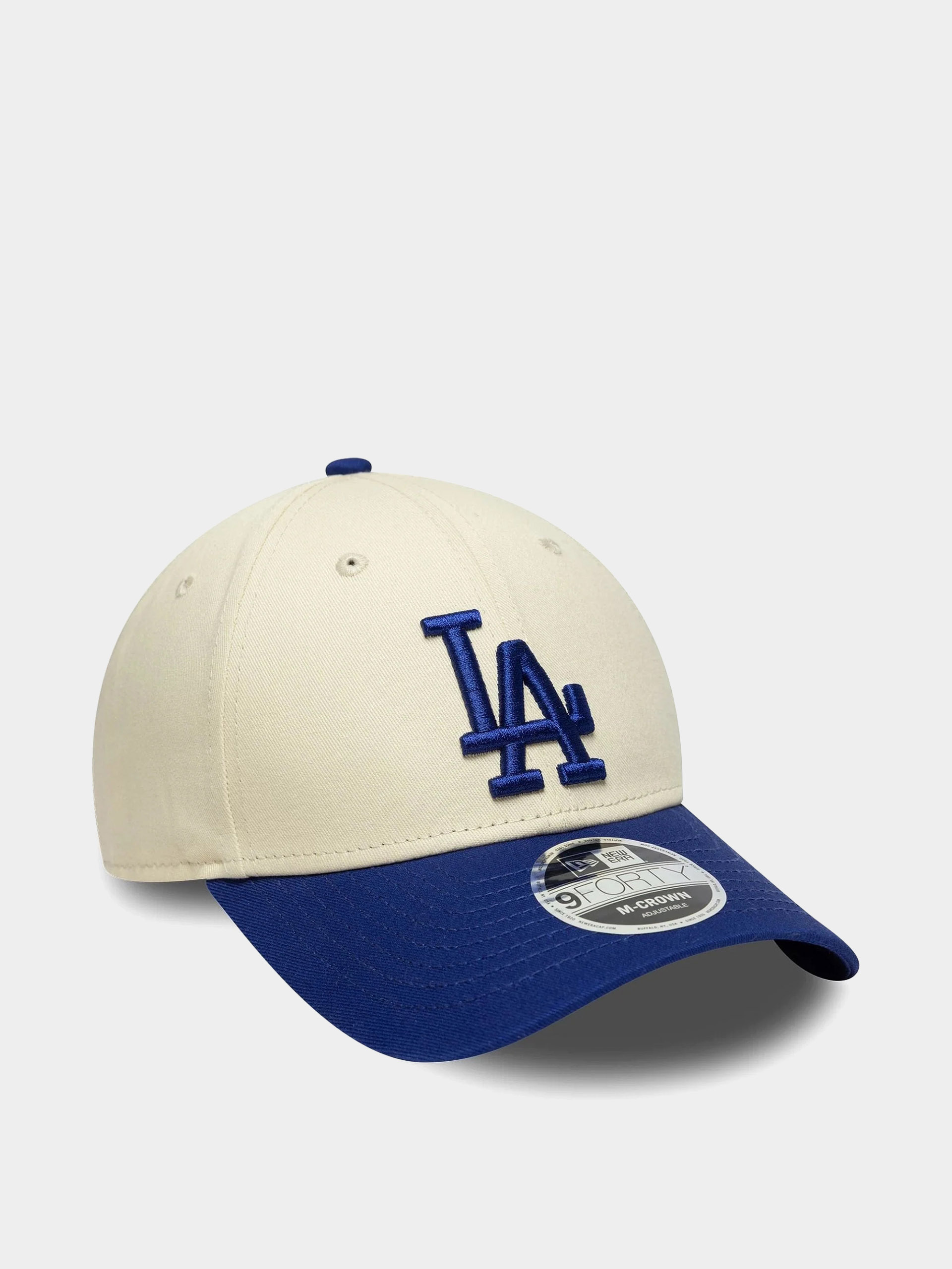 Czapka z daszkiem New Era 9Forty Mcrown La Dodgers (light cream/royal blue)