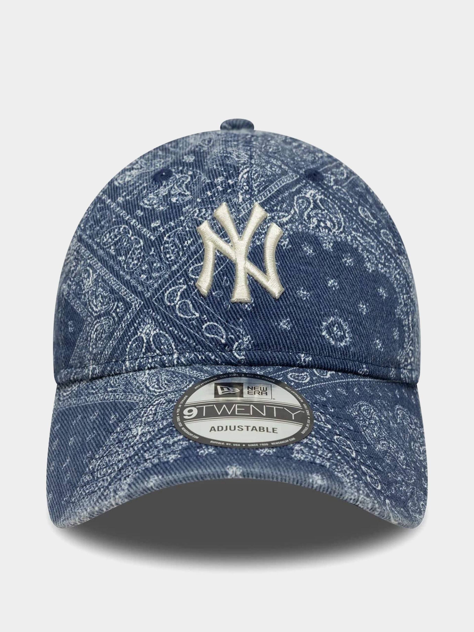 Czapka z daszkiem New Era Washed Paisley 9Twenty New York Yankees (navy)