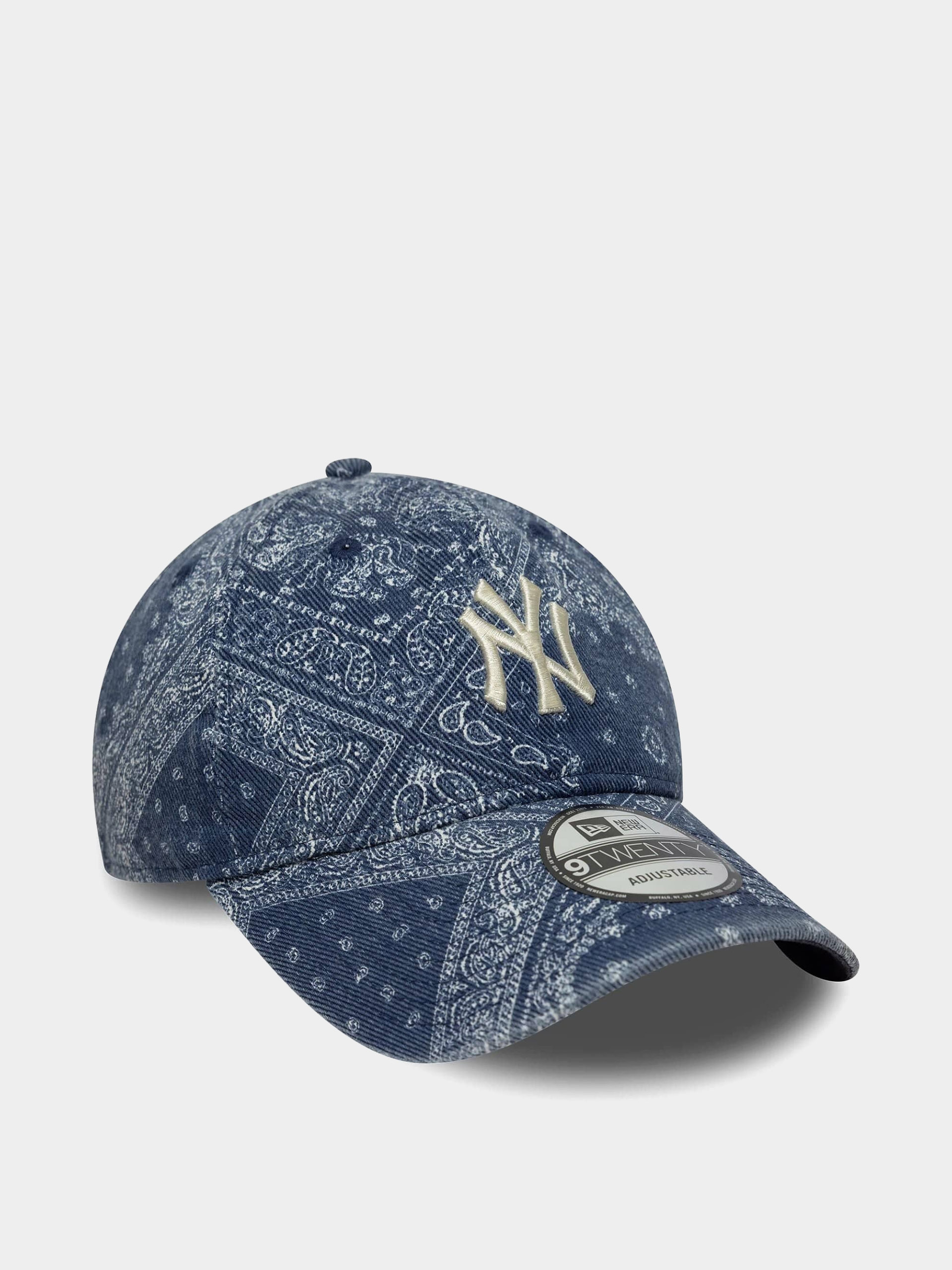 Czapka z daszkiem New Era Washed Paisley 9Twenty New York Yankees (navy)