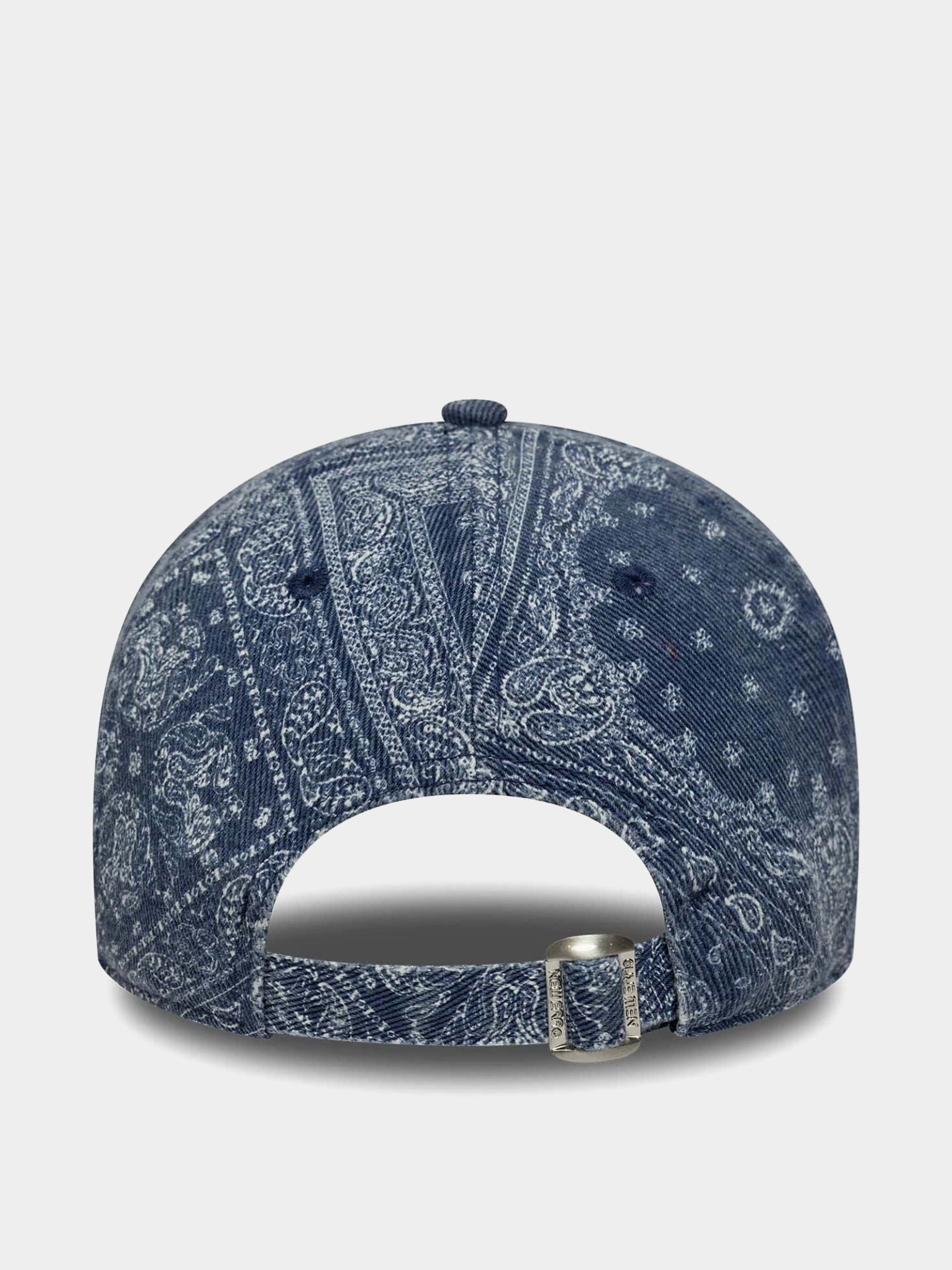 Czapka z daszkiem New Era Washed Paisley 9Twenty New York Yankees (navy)