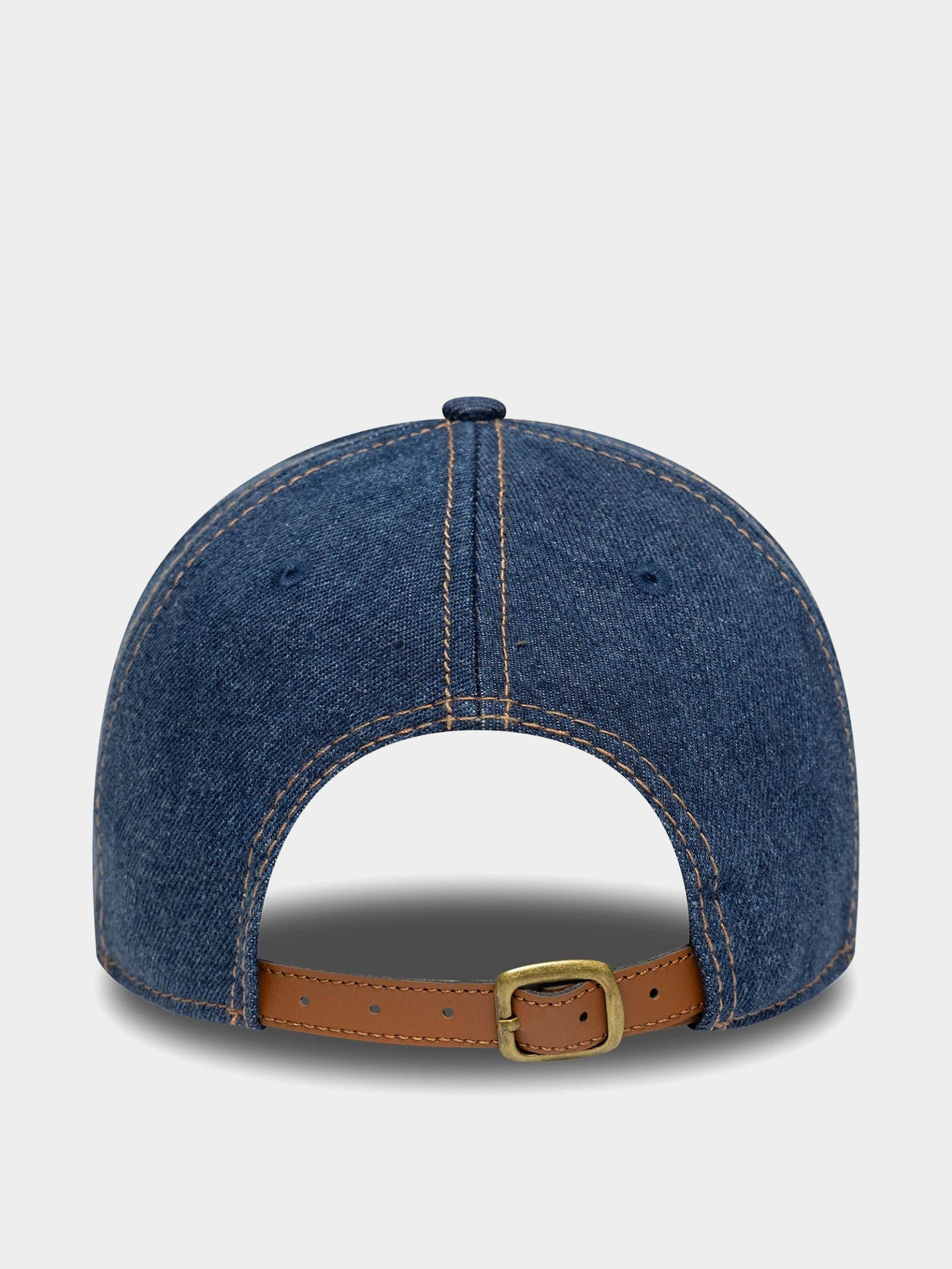 Czapka z daszkiem New Era Denim Distress 9Twenty New York Yankees (navy)