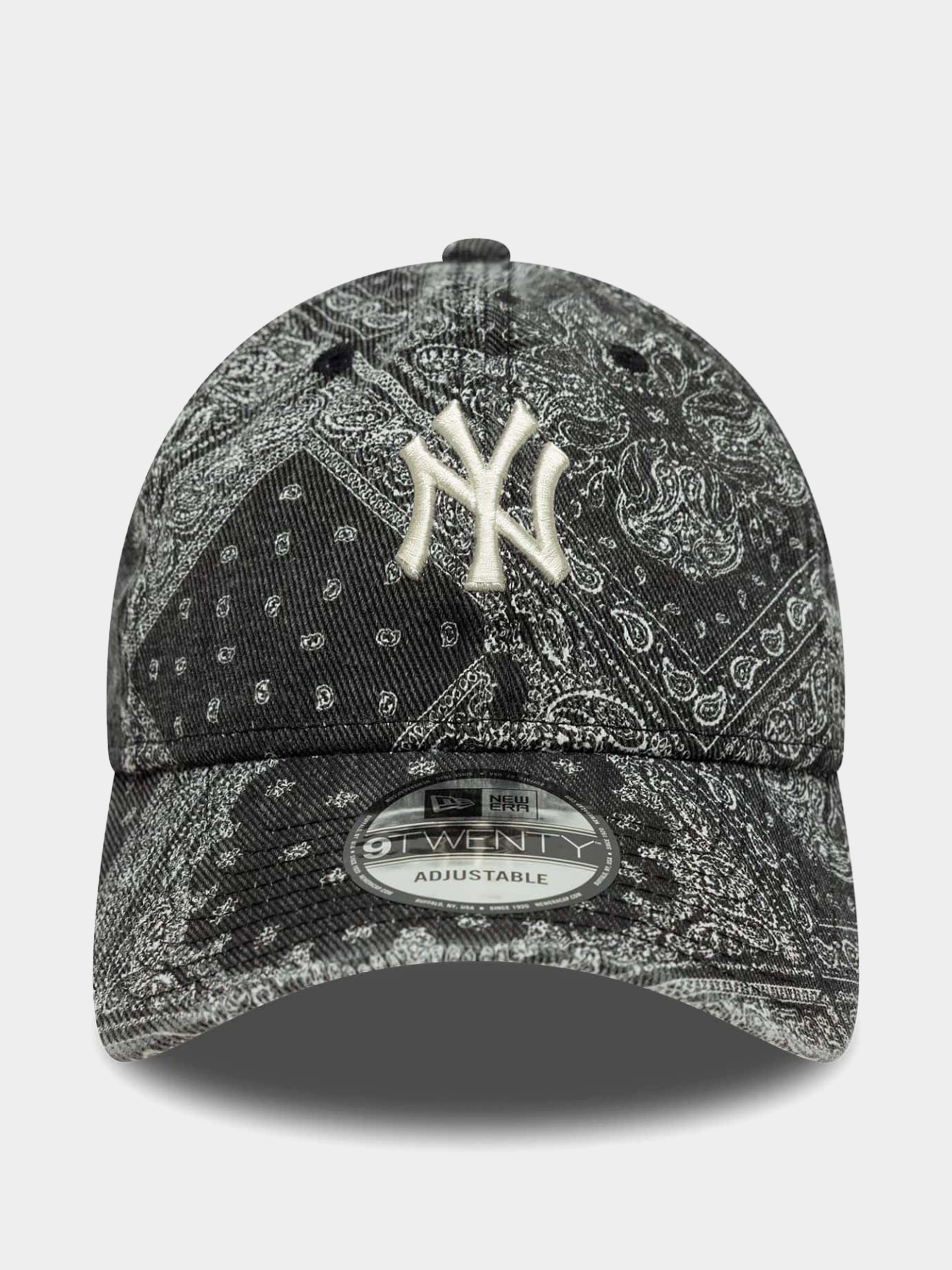 Czapka z daszkiem New Era Washed Paisley 9Twenty New York Yankees (black)