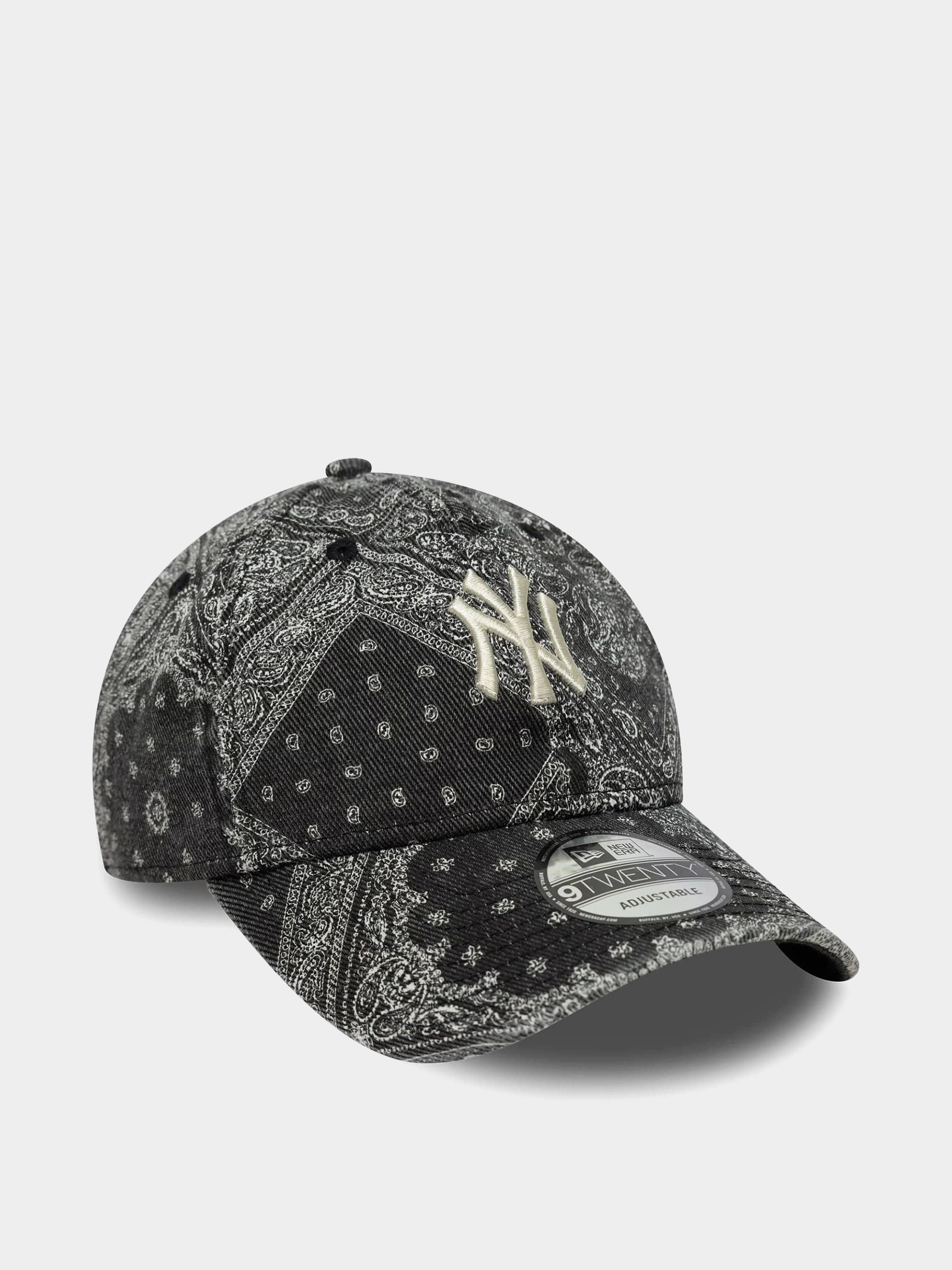Czapka z daszkiem New Era Washed Paisley 9Twenty New York Yankees (black)