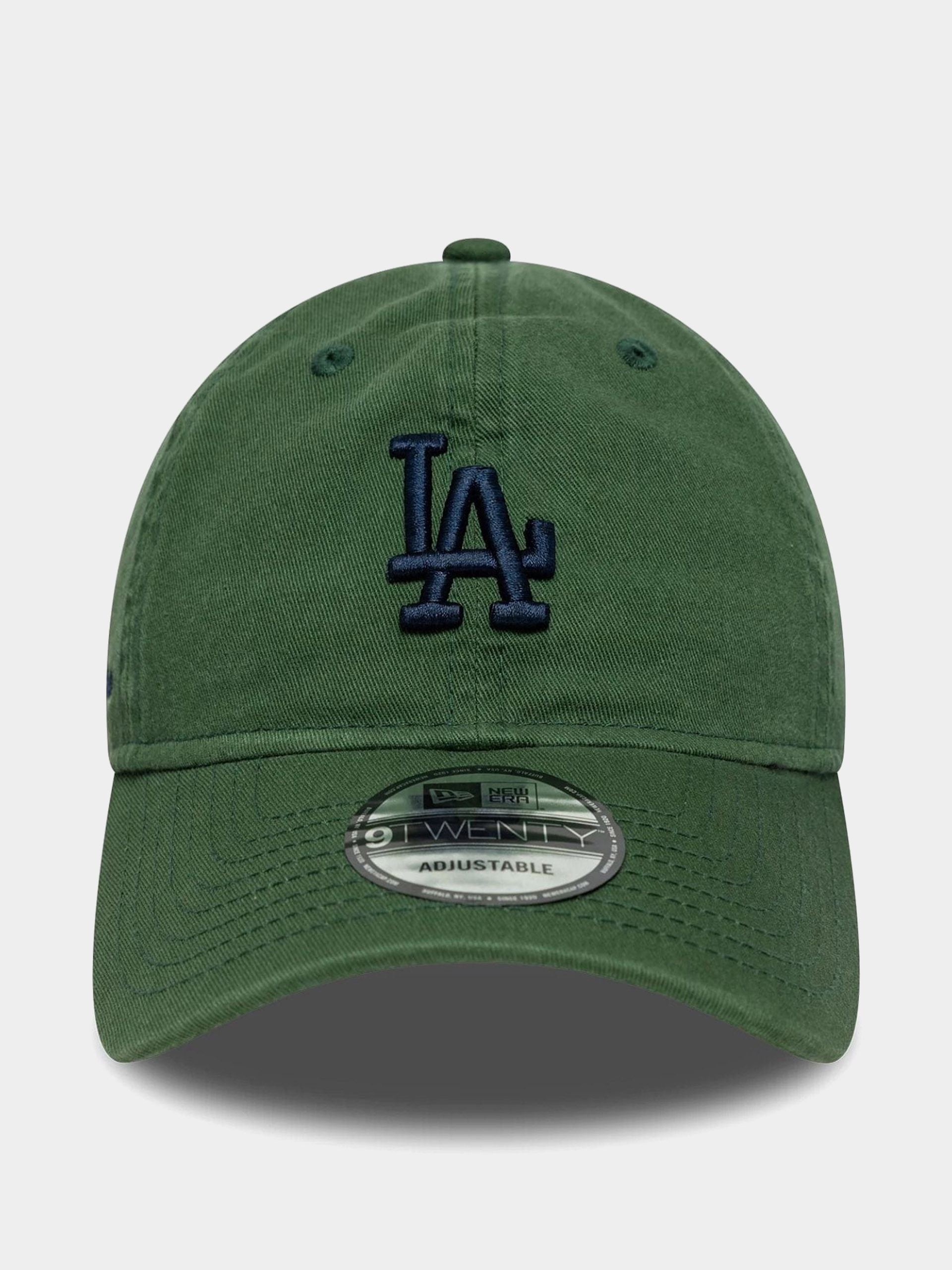 Czapka z daszkiem New Era Washed Script 9Twenty La Dodgers (cigar/navy)