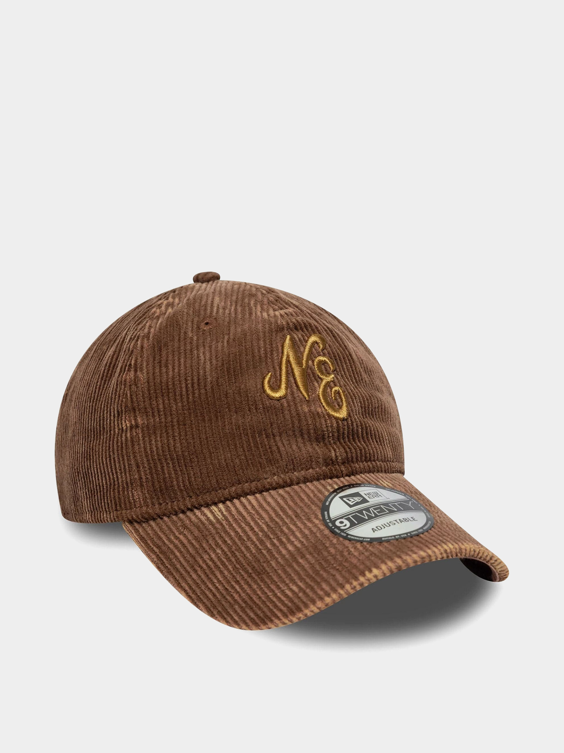 Czapka z daszkiem New Era Washed Cord 9Twenty (chestnut)
