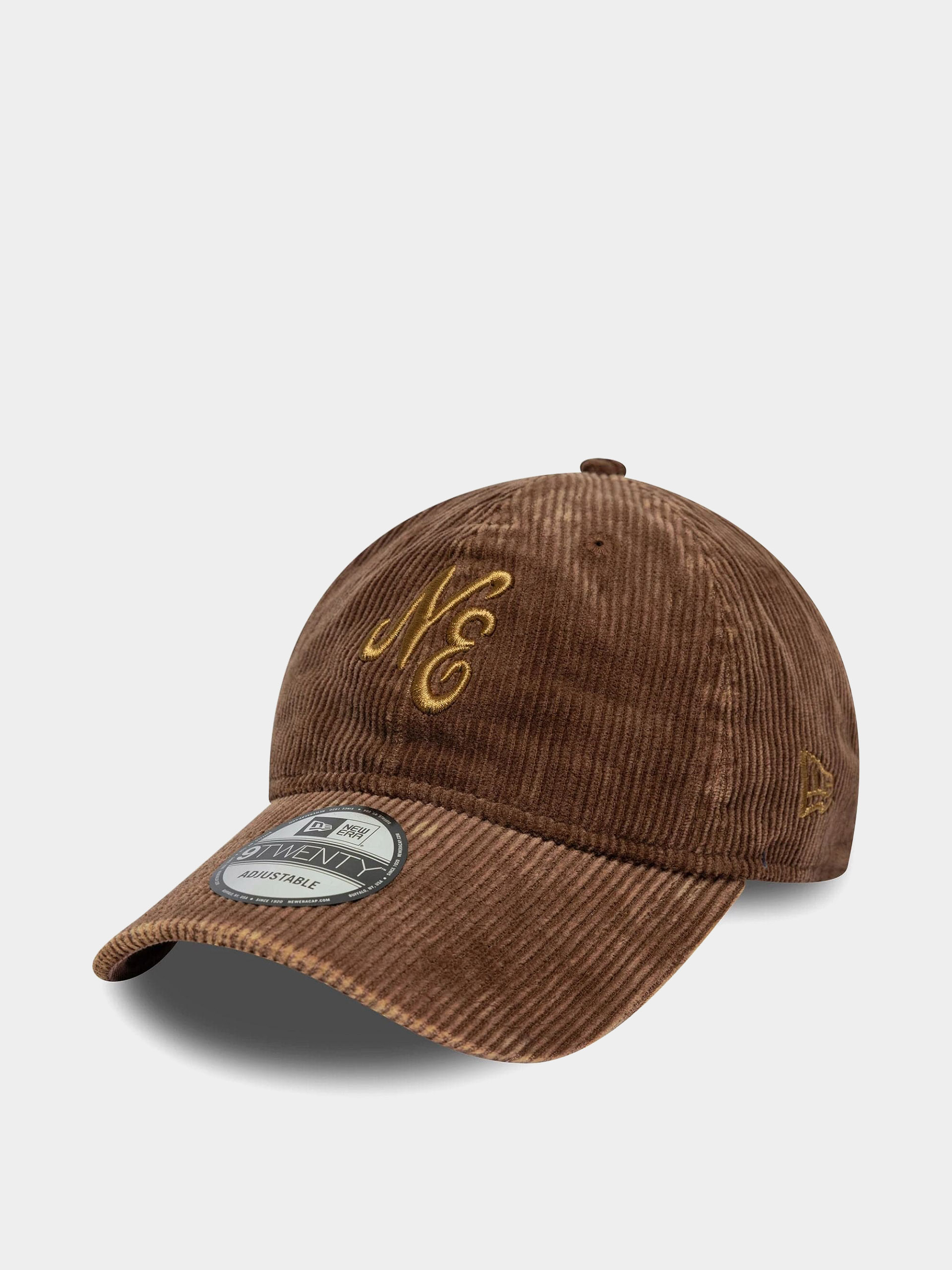 Czapka z daszkiem New Era Washed Cord 9Twenty (chestnut)