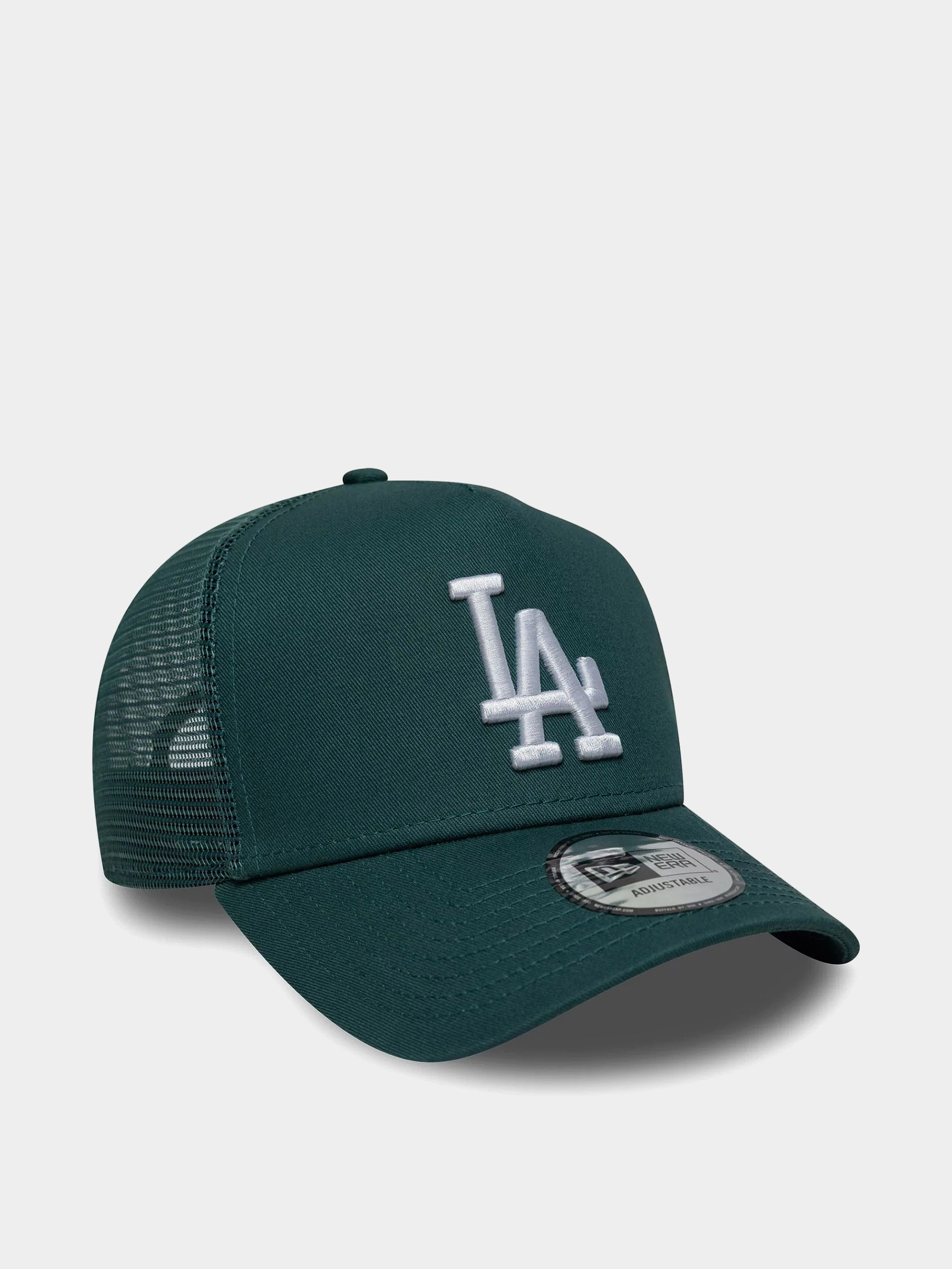 Czapka z daszkiem New Era League Essential Trucker La Dodgers (pine green/white)