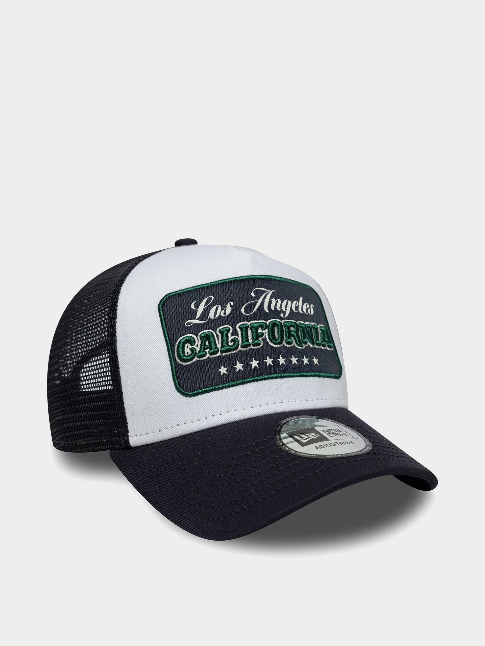Czapka z daszkiem New Era Location Patch Trucker (navy/white)
