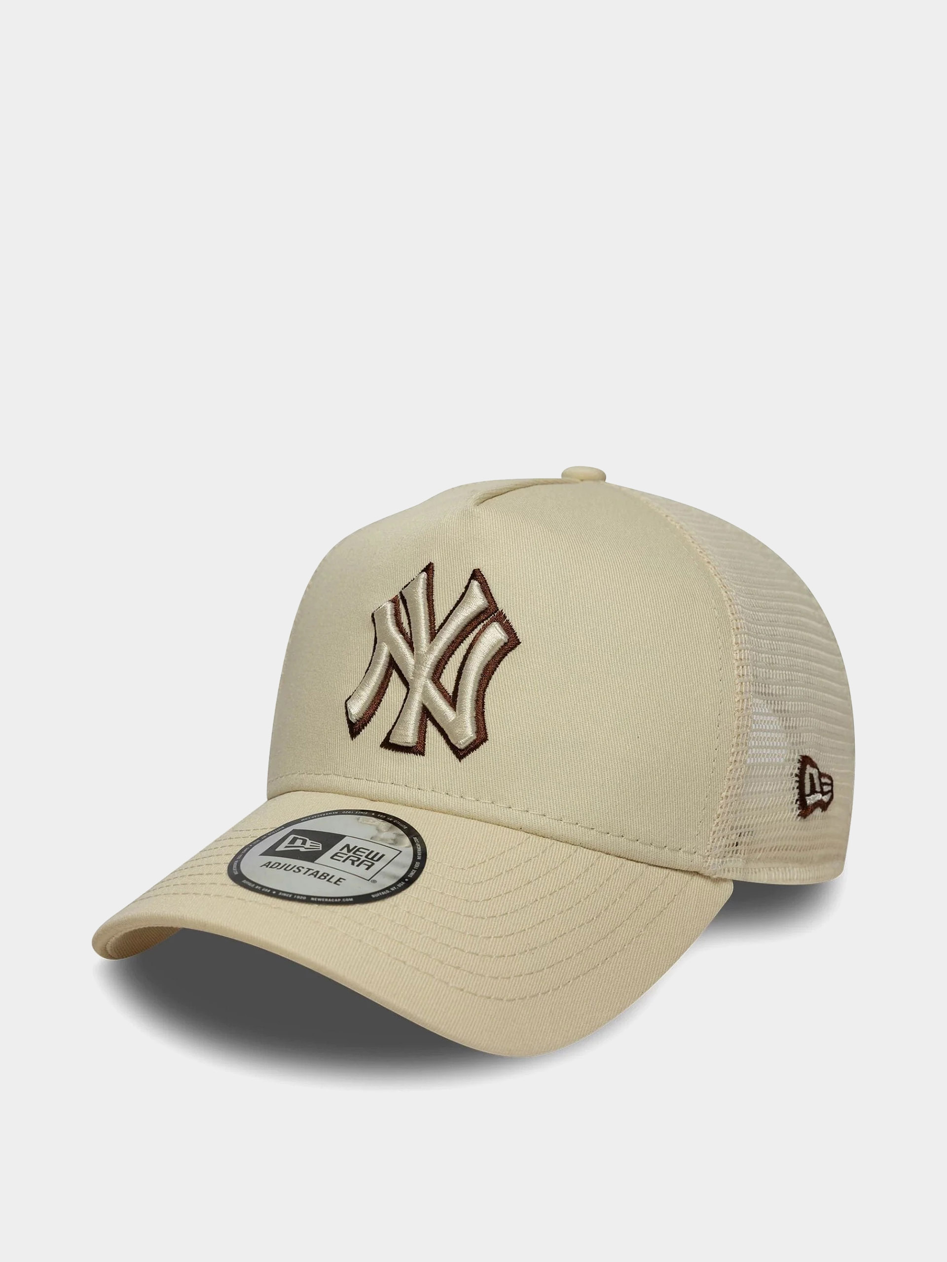 Czapka z daszkiem New Era Outline Trucker New York Yankees (light chestnut)