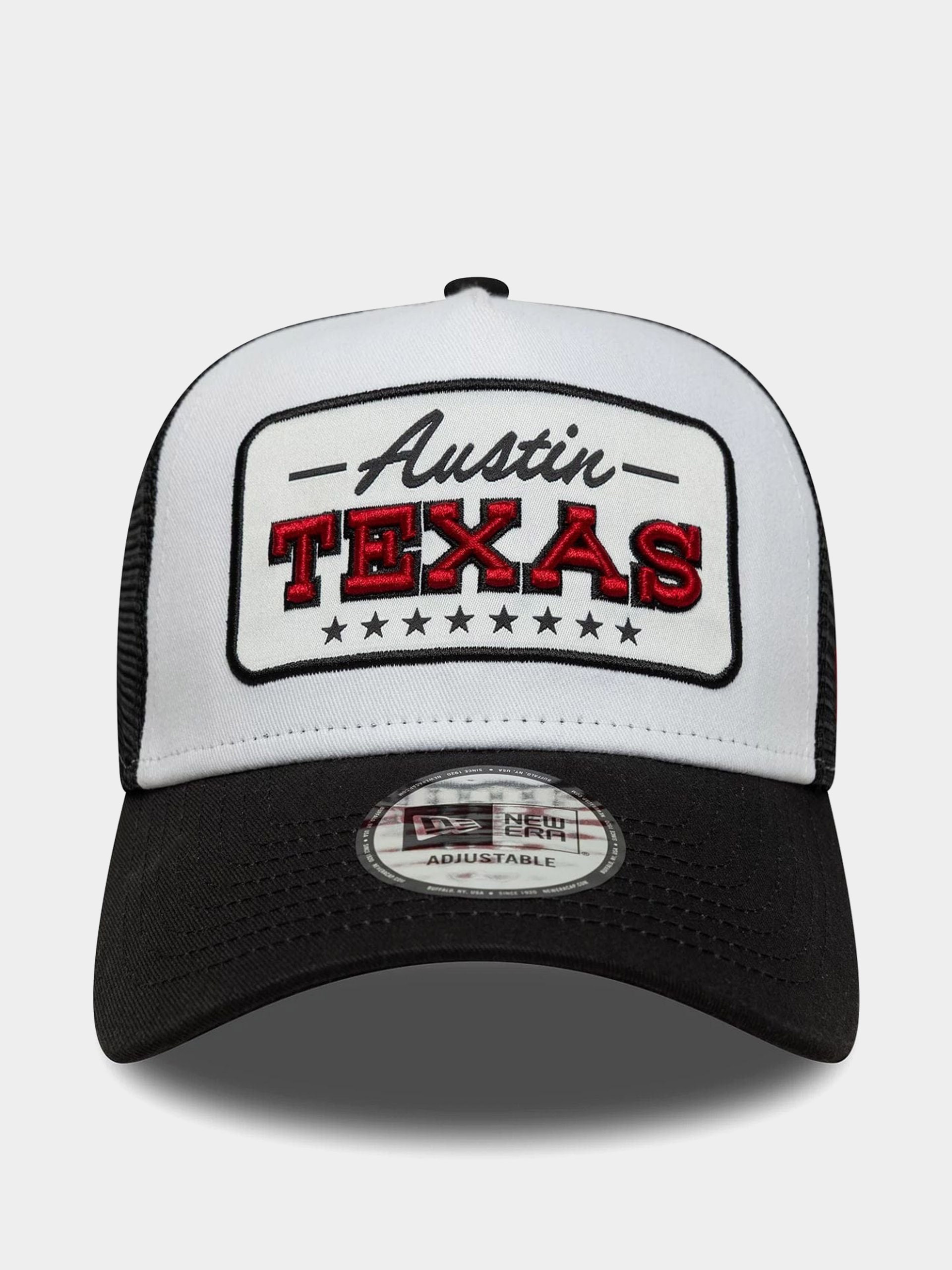 Czapka z daszkiem New Era Location Patch Trucker (black/white)