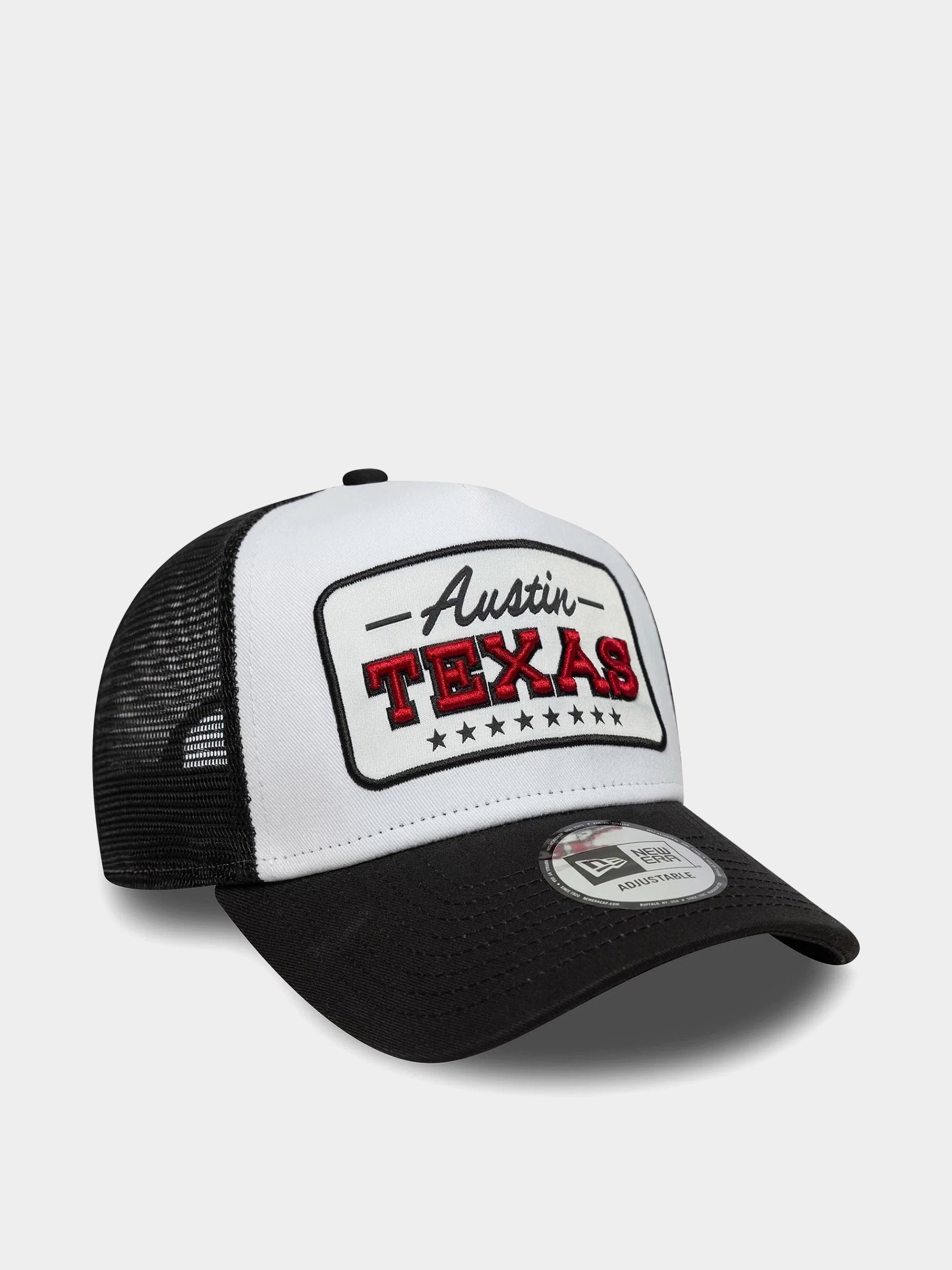 Czapka z daszkiem New Era Location Patch Trucker (black/white)