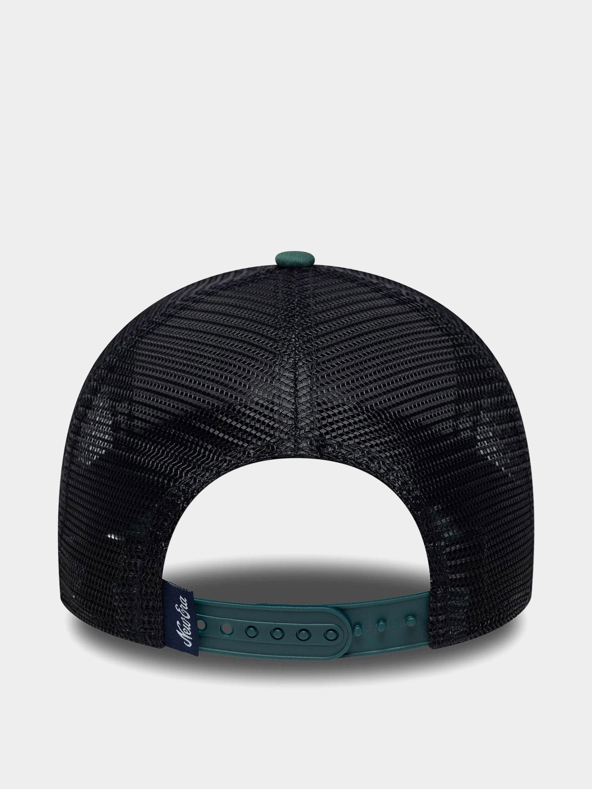 Czapka z daszkiem New Era Patch Trucker (pine green)