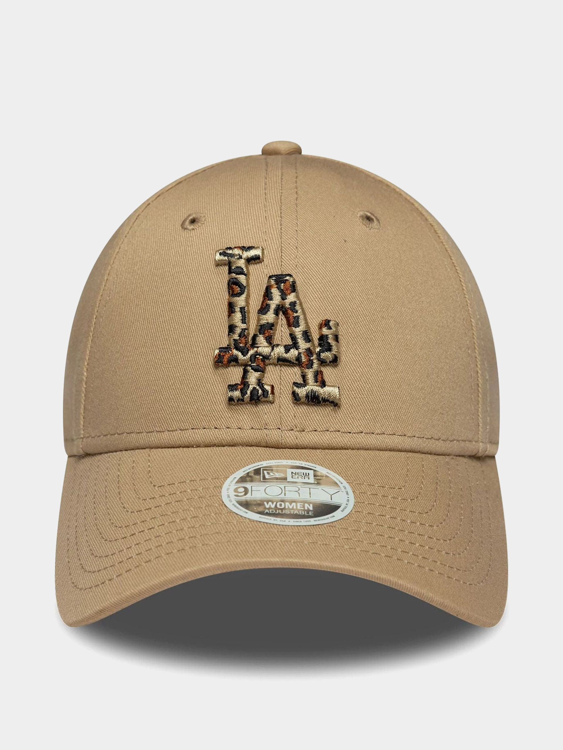 Czapka z daszkiem New Era Animal Infill 9Forty La Dodgers Wmn (camel)