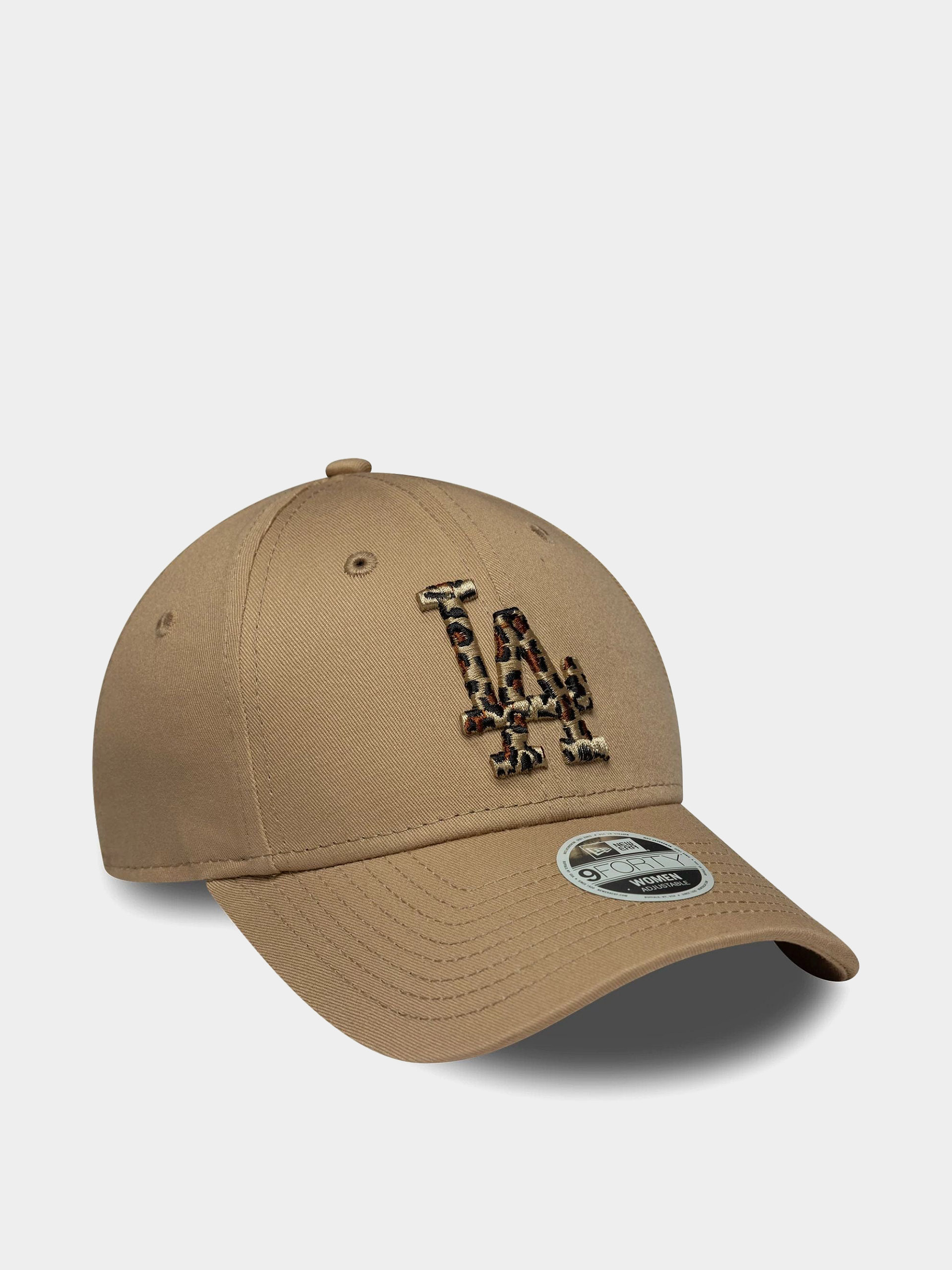 Czapka z daszkiem New Era Animal Infill 9Forty La Dodgers Wmn (camel)
