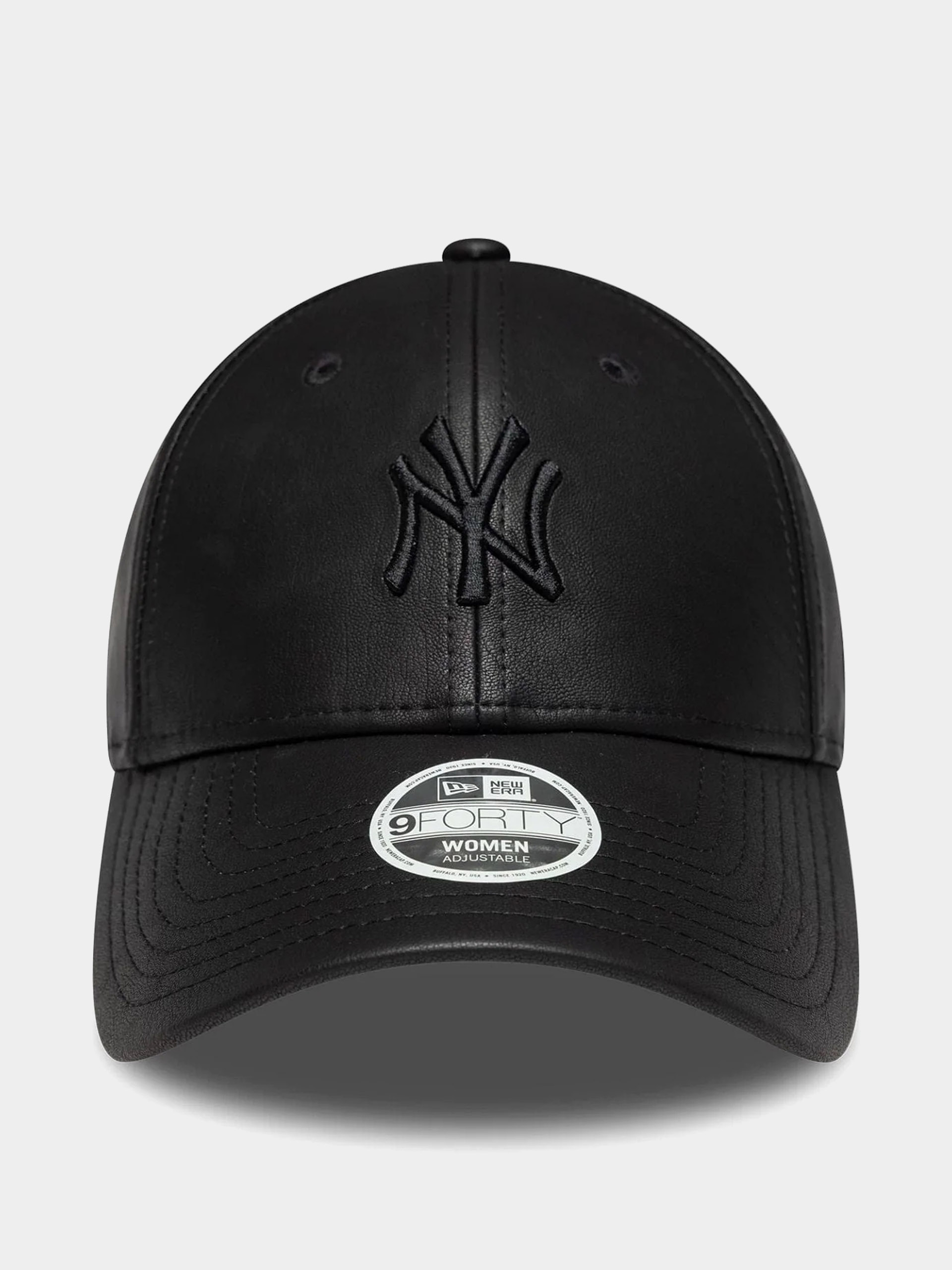 Czapka z daszkiem New Era Pu 9Forty New York Yankees Wmn (black)