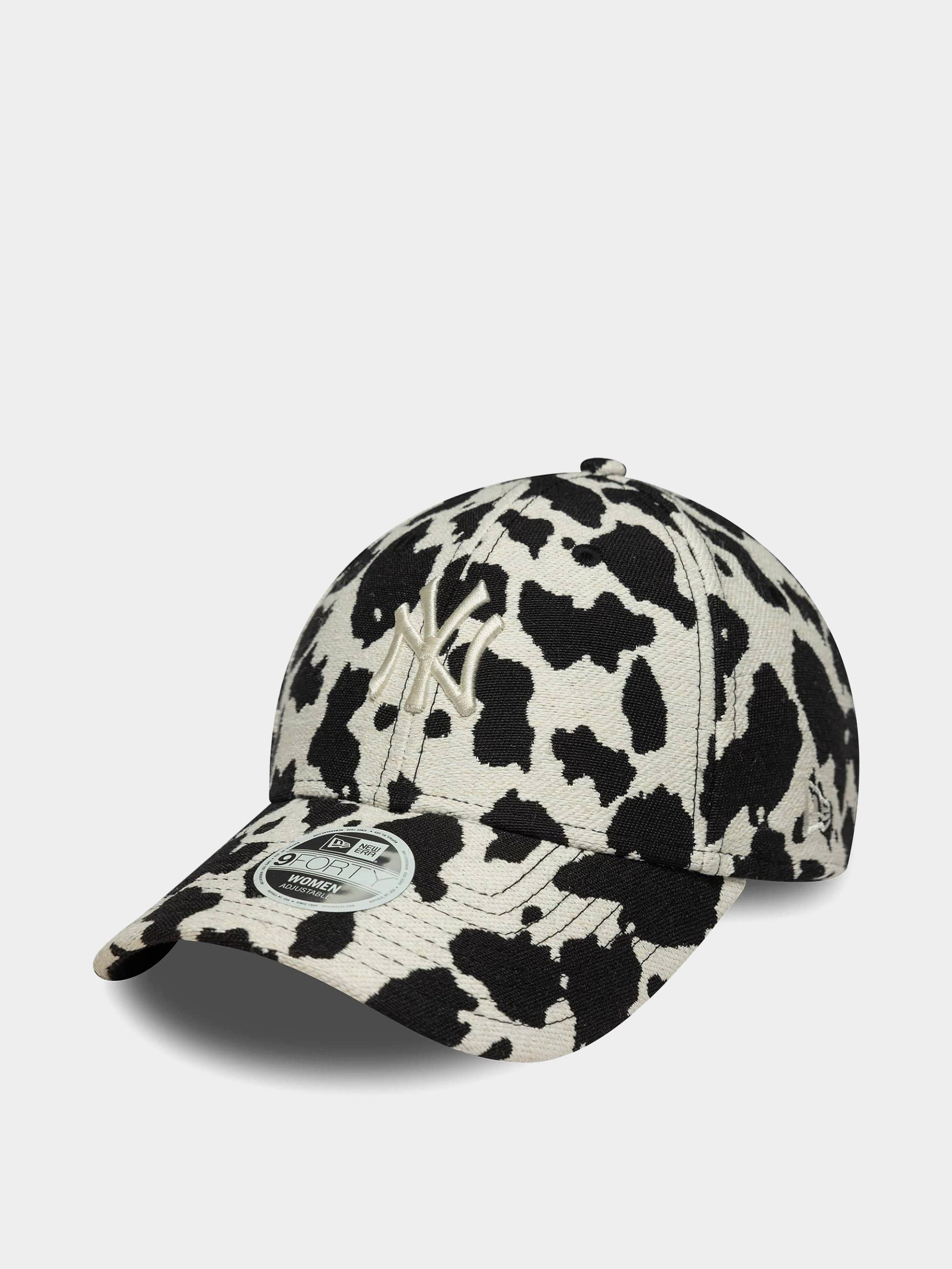 Czapka z daszkiem New Era Cow Midi 9Forty New York Yankees Wmn (black/white)