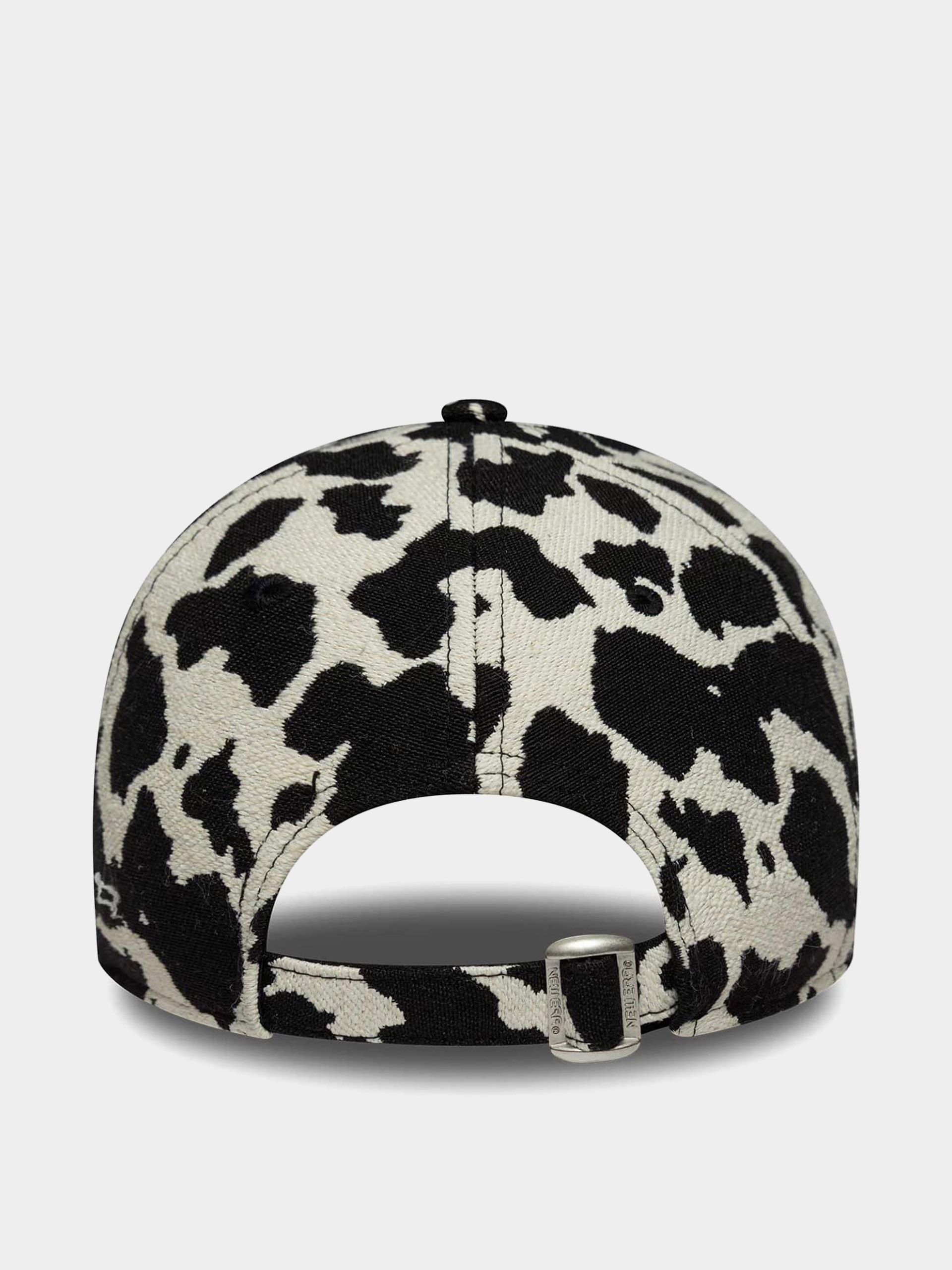 Czapka z daszkiem New Era Cow Midi 9Forty New York Yankees Wmn (black/white)