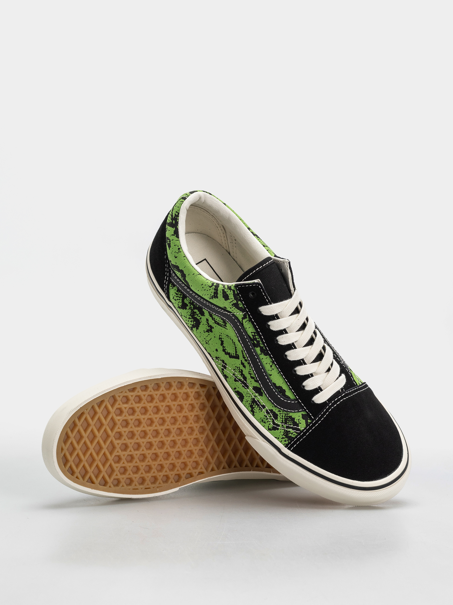 Buty Vans Old Skool (black/lime)