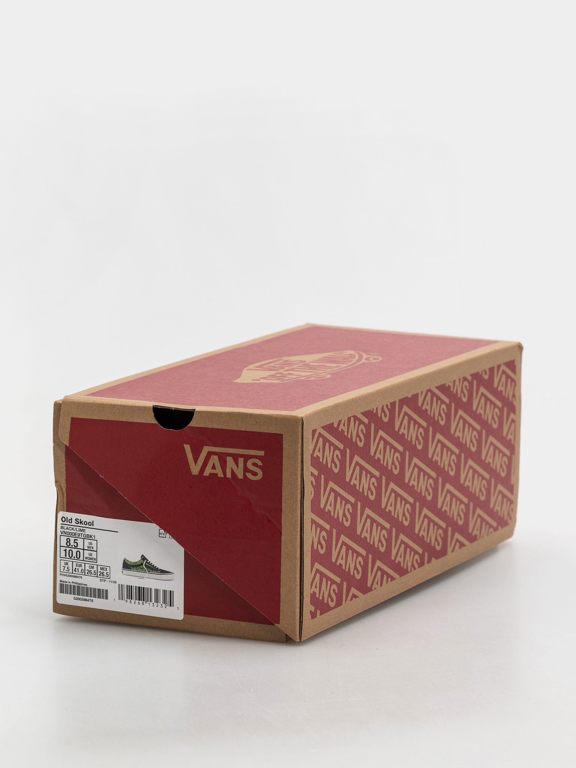 Buty Vans Old Skool (black/lime)