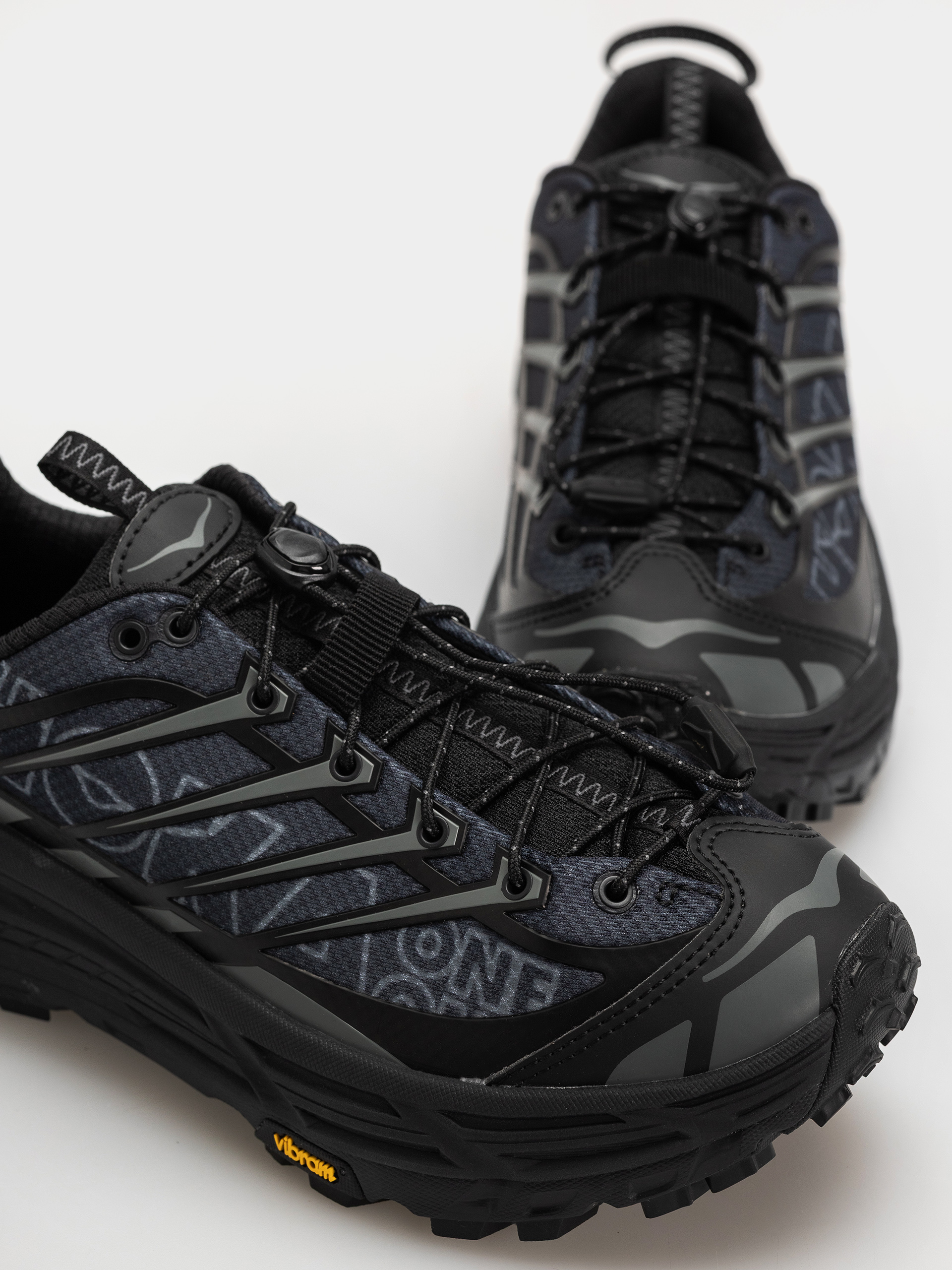 Buty Hoka Mafate Three 2 Wordmark (black/outer orbit)
