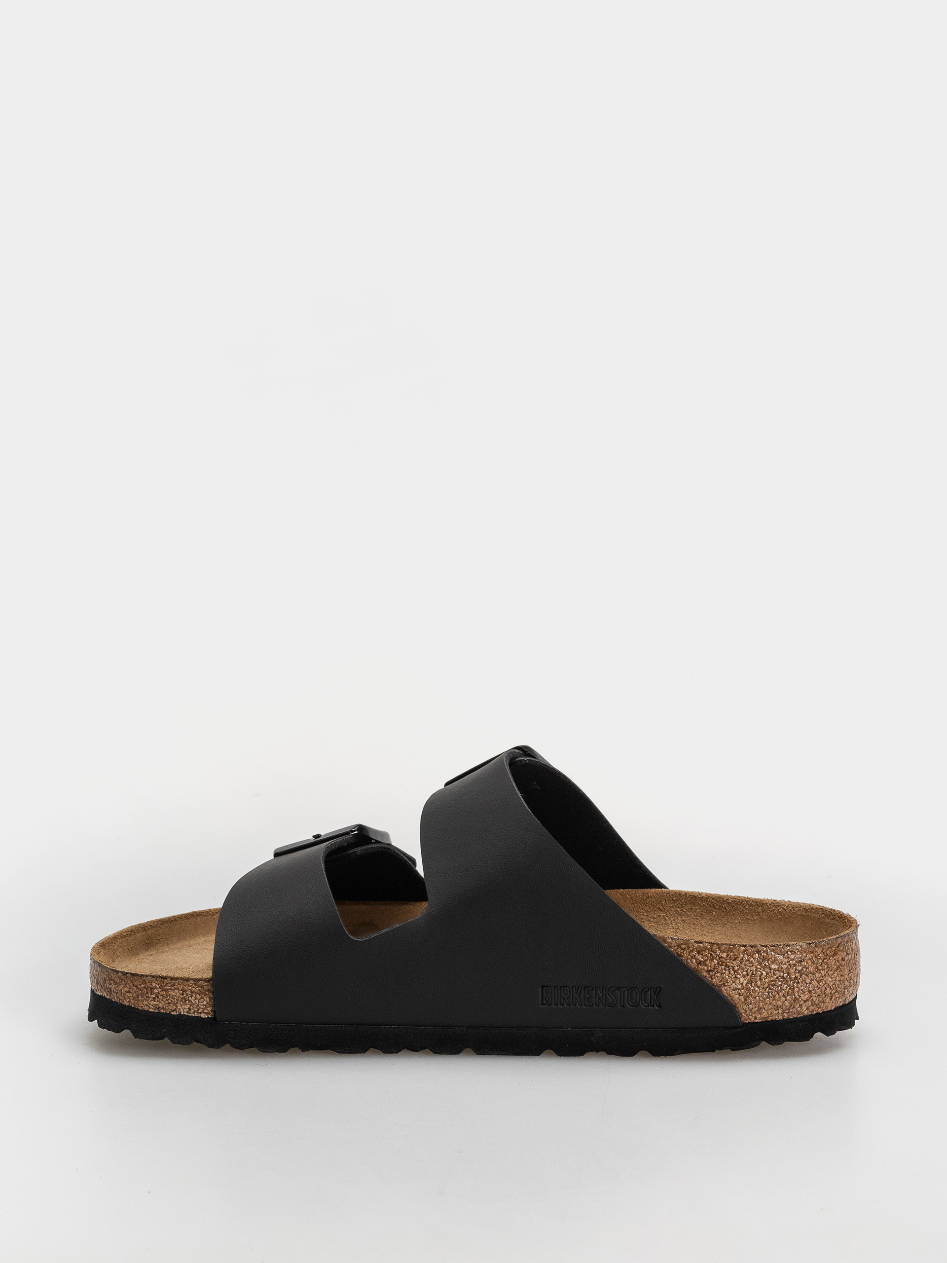 Klapki Birkenstock Arizona Soft Footbed Birko Flor Regular (black)
