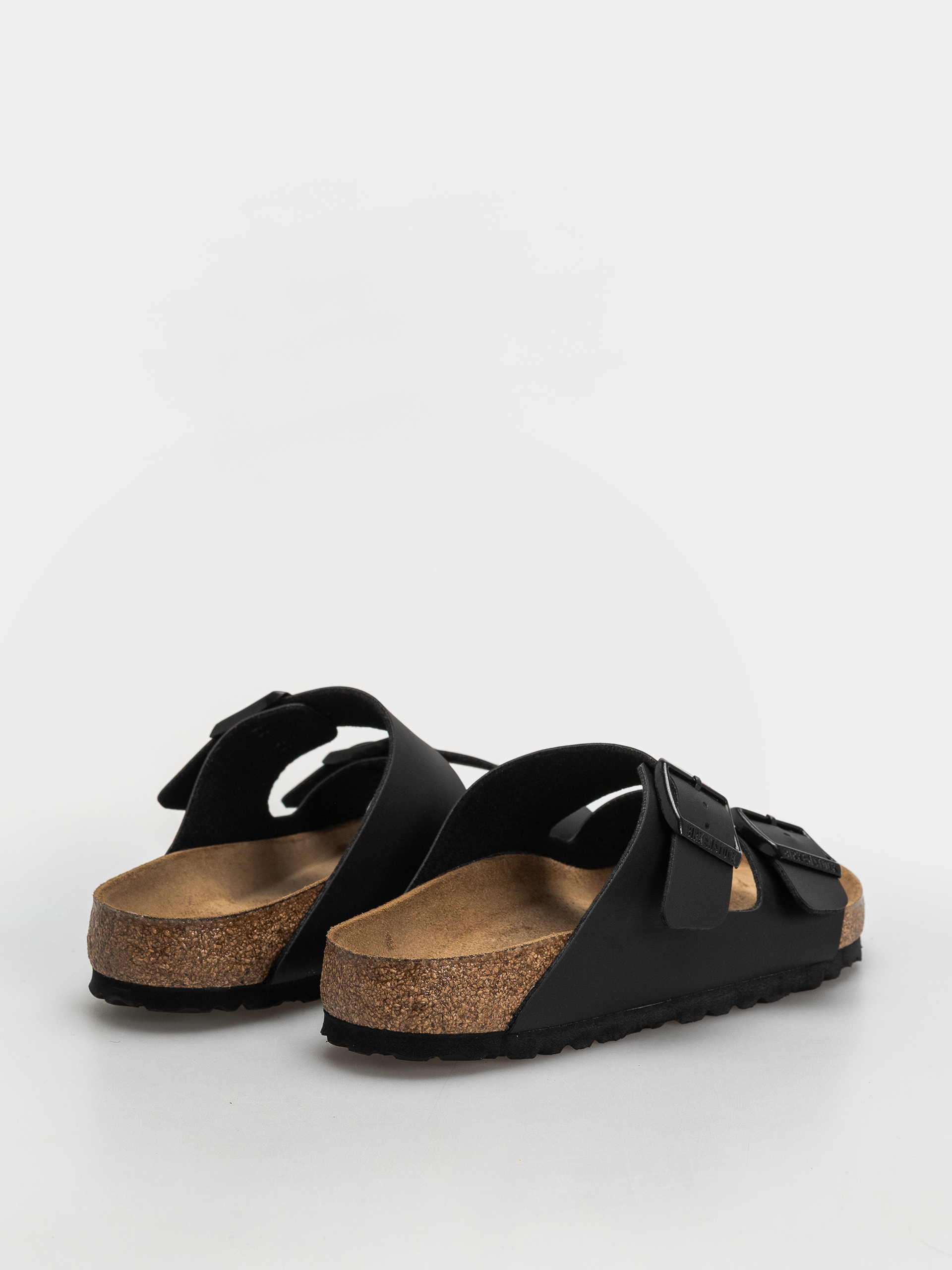 Klapki Birkenstock Arizona Soft Footbed Birko Flor Regular (black)