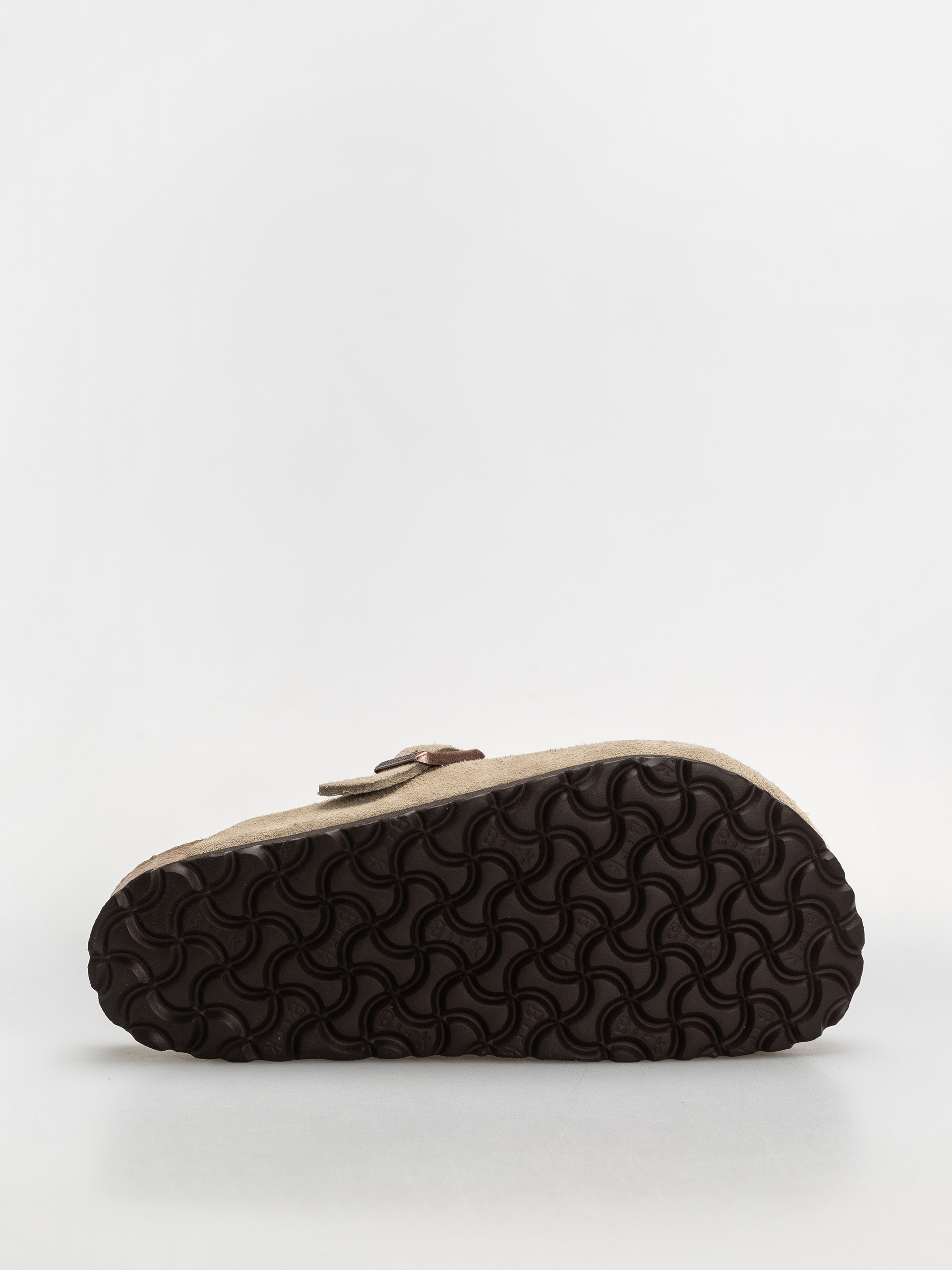 Klapki Birkenstock Boston SFB Suede Leather Regular (taupe)