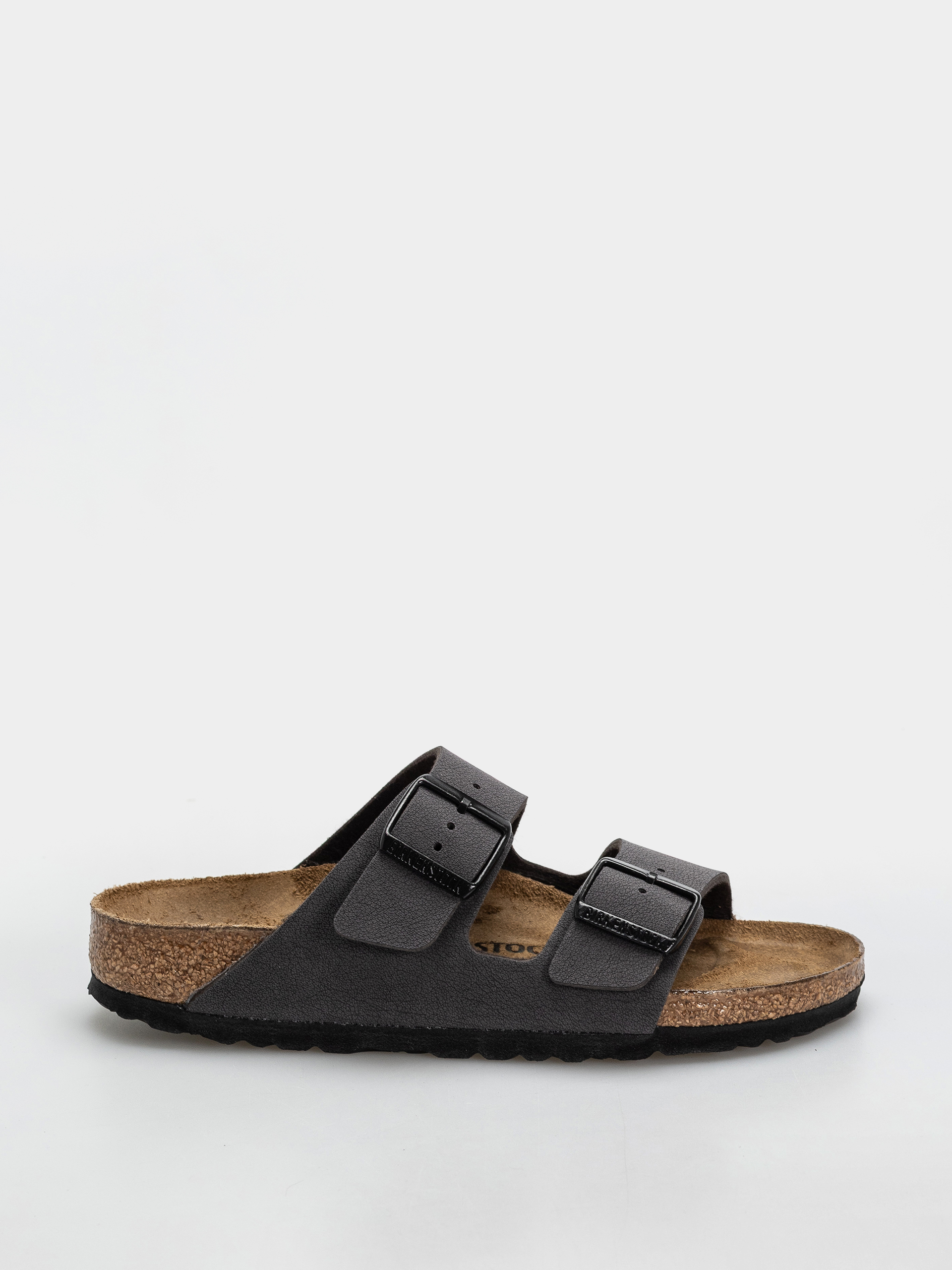 Klapki Birkenstock Arizona Birkibuc Narrow (velvet gray/black)