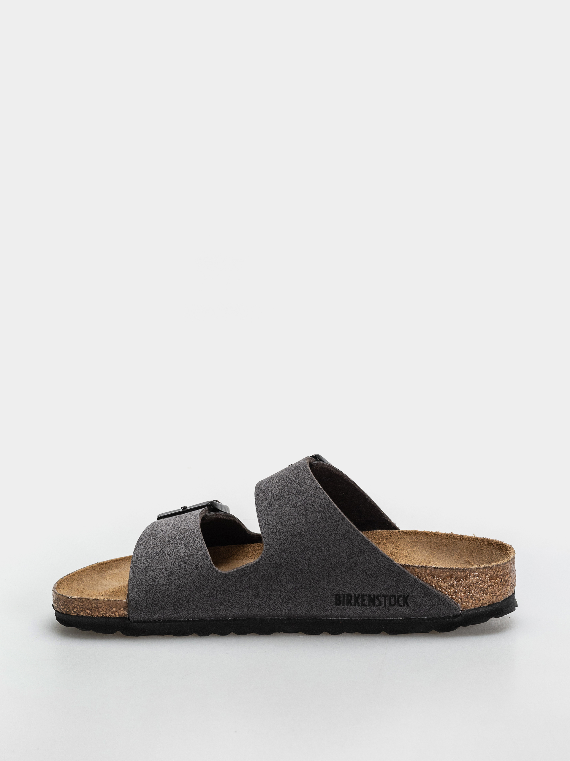 Klapki Birkenstock Arizona Birkibuc Narrow (velvet gray/black)