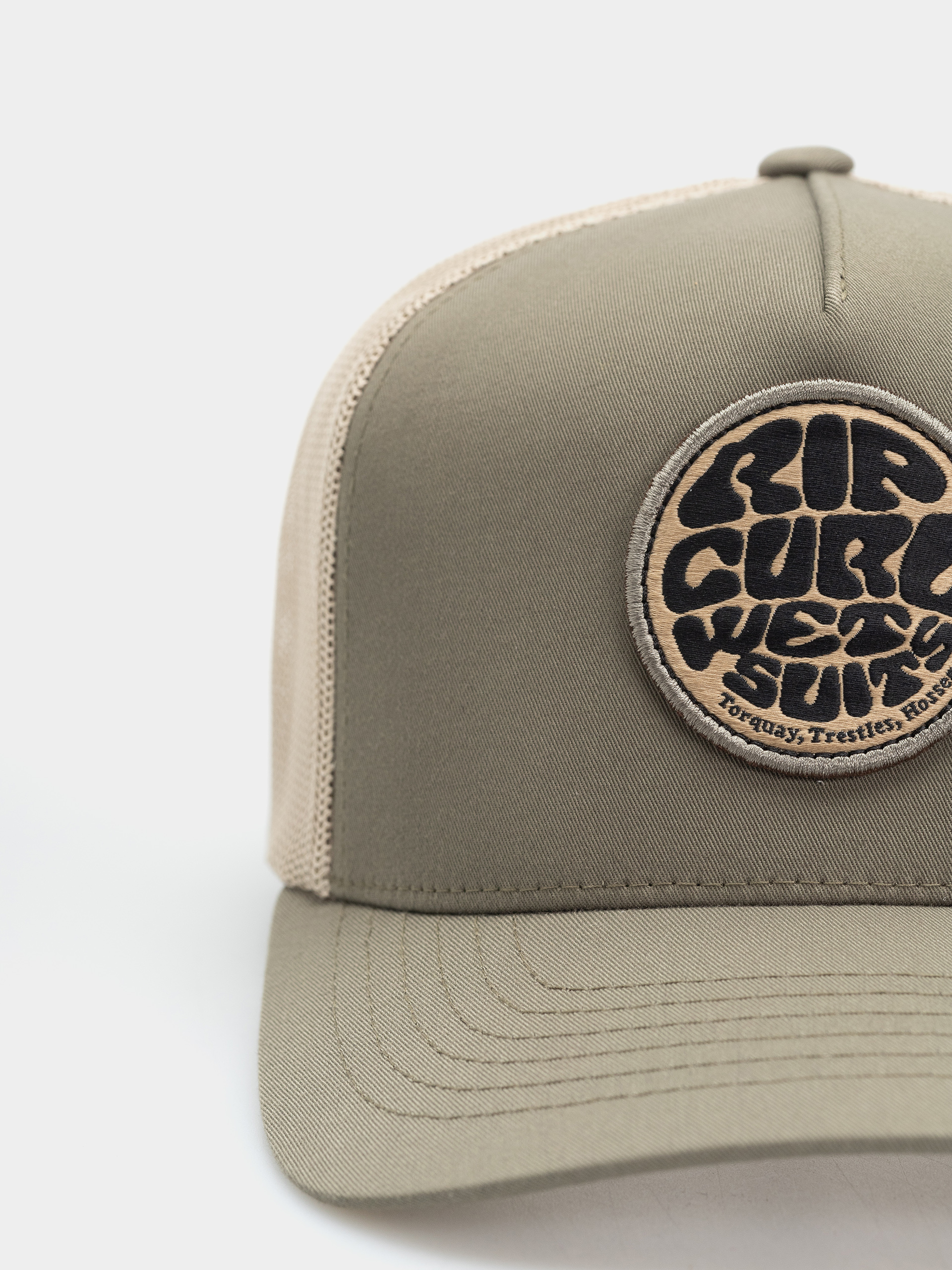 Czapka z daszkiem Rip Curl Wetsuit Icon Trucker (dusty olive)