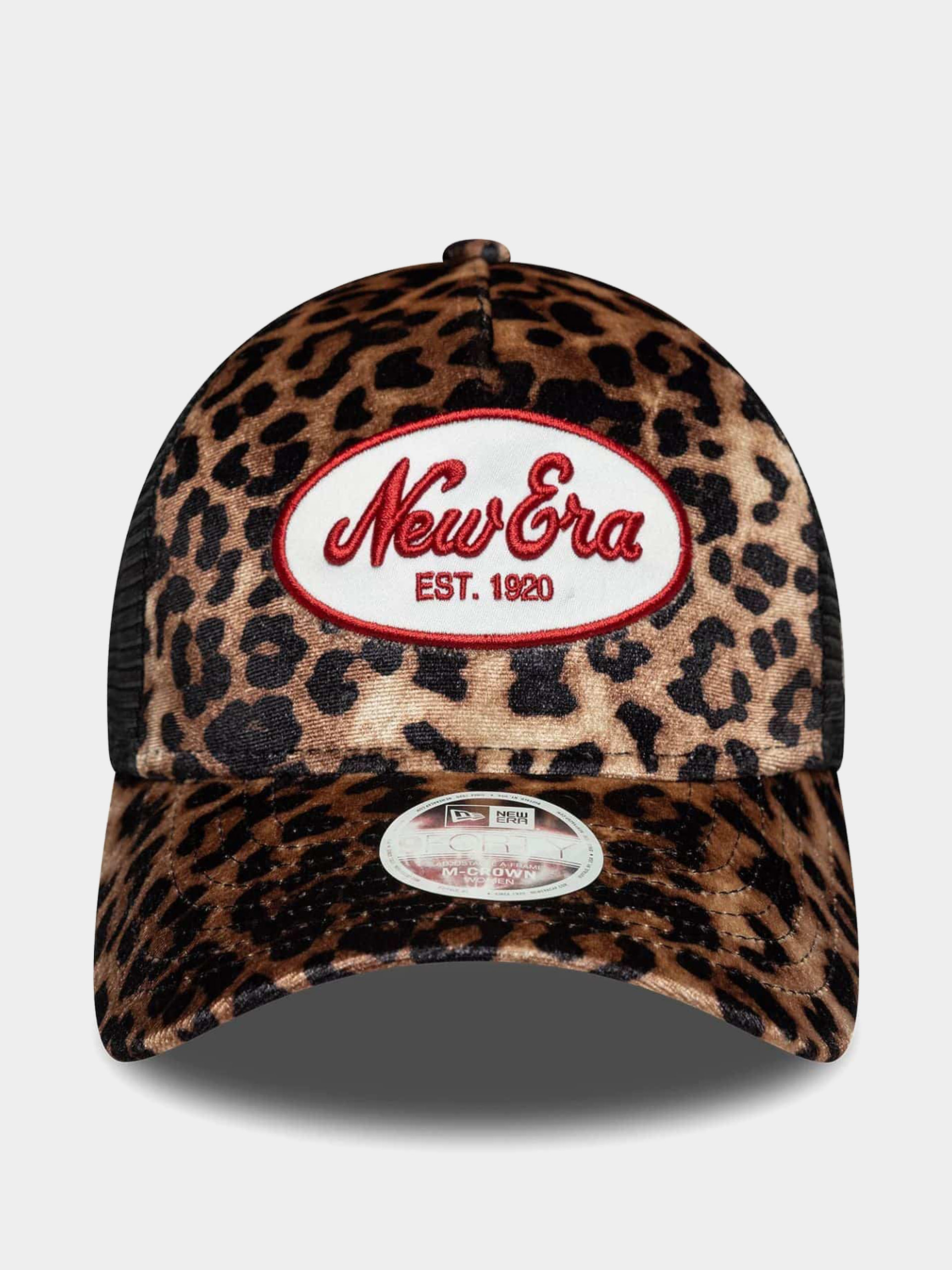 Czapka z daszkiem New Era Leopard Mc Af Trucker Wmn (camouflage)