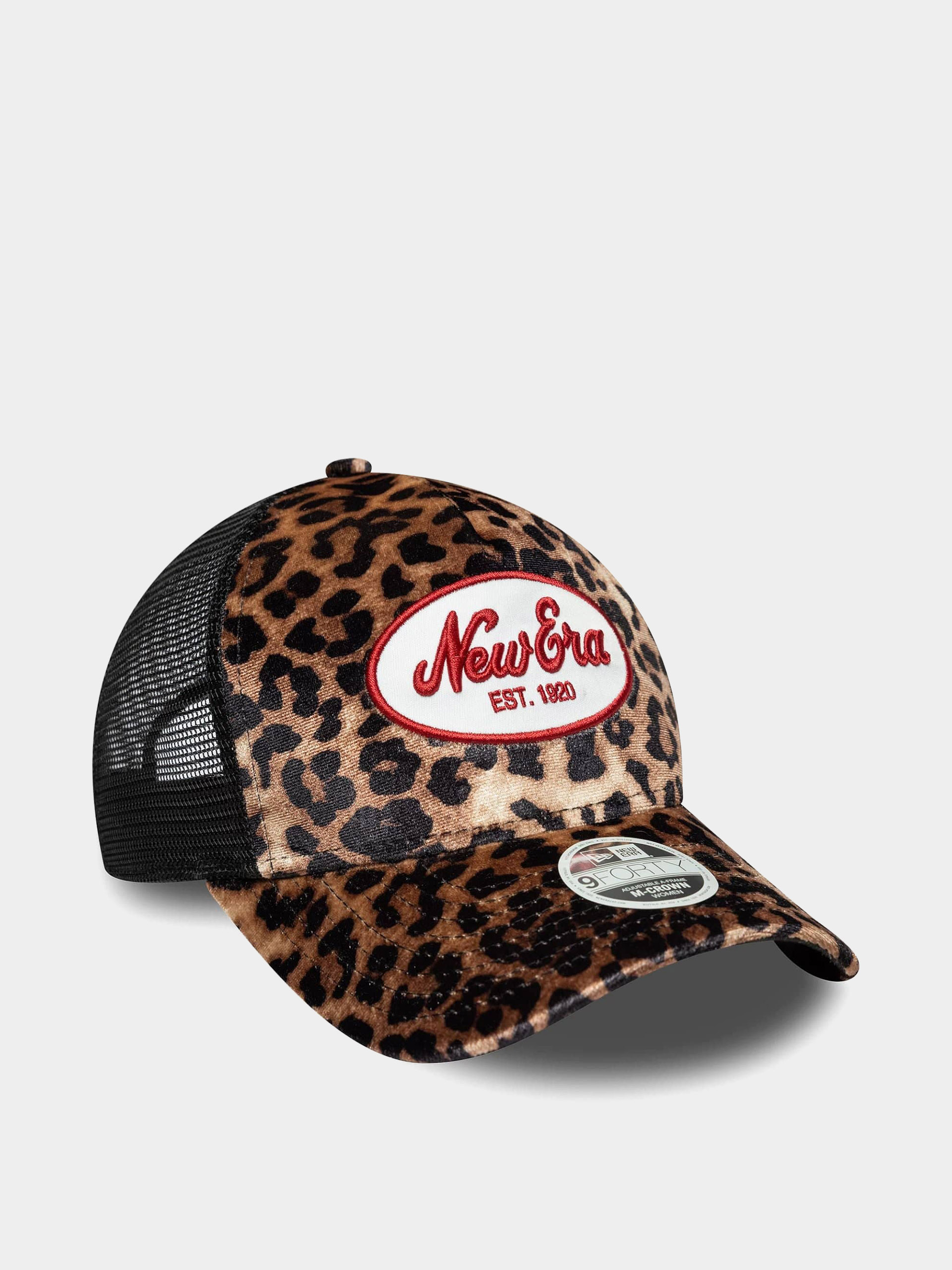 Czapka z daszkiem New Era Leopard Mc Af Trucker Wmn (camouflage)
