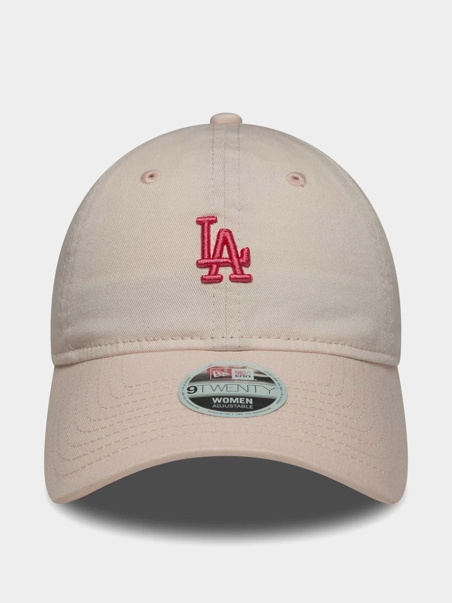 Czapka z daszkiem New Era Washed Mini 9Twenty La Dodgers Wmn (primrose pink)