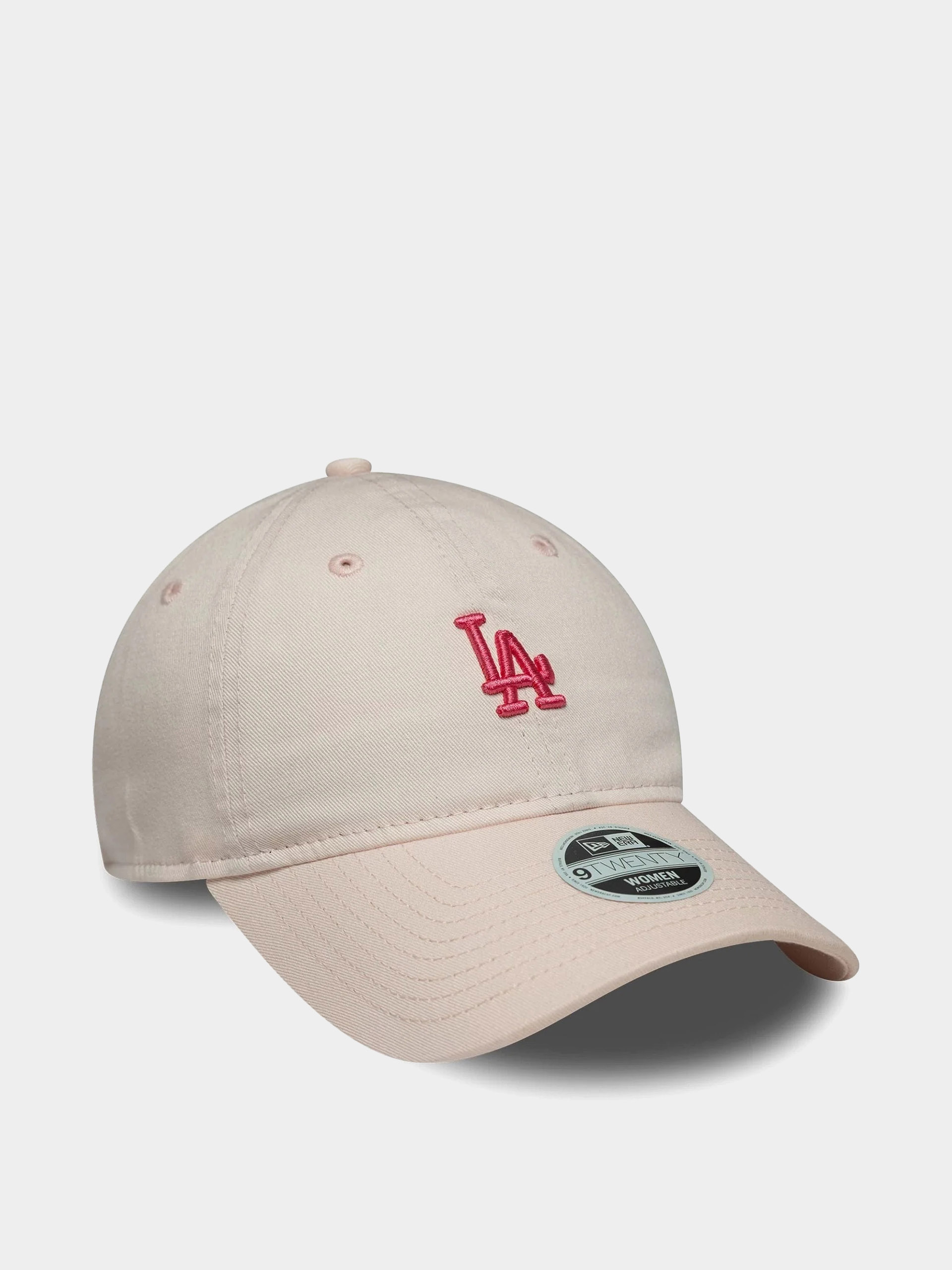 Czapka z daszkiem New Era Washed Mini 9Twenty La Dodgers Wmn (primrose pink)
