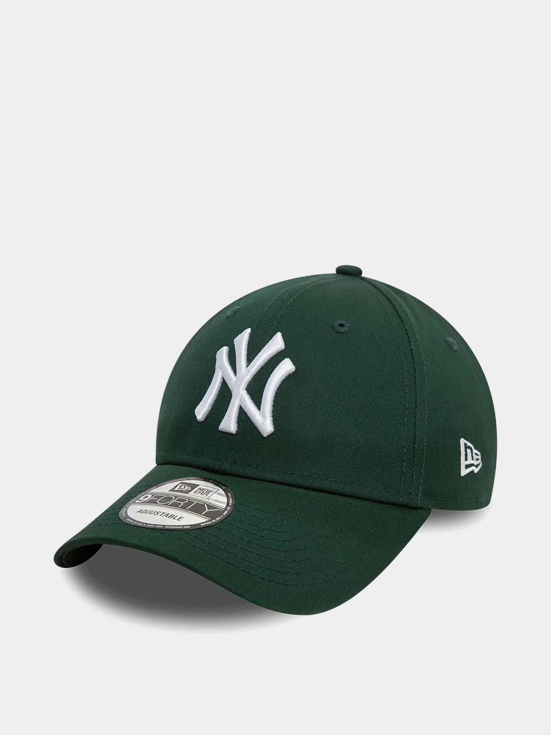 Czapka z daszkiem New Era League Essential 9Forty New York Yankees (dark green/white)