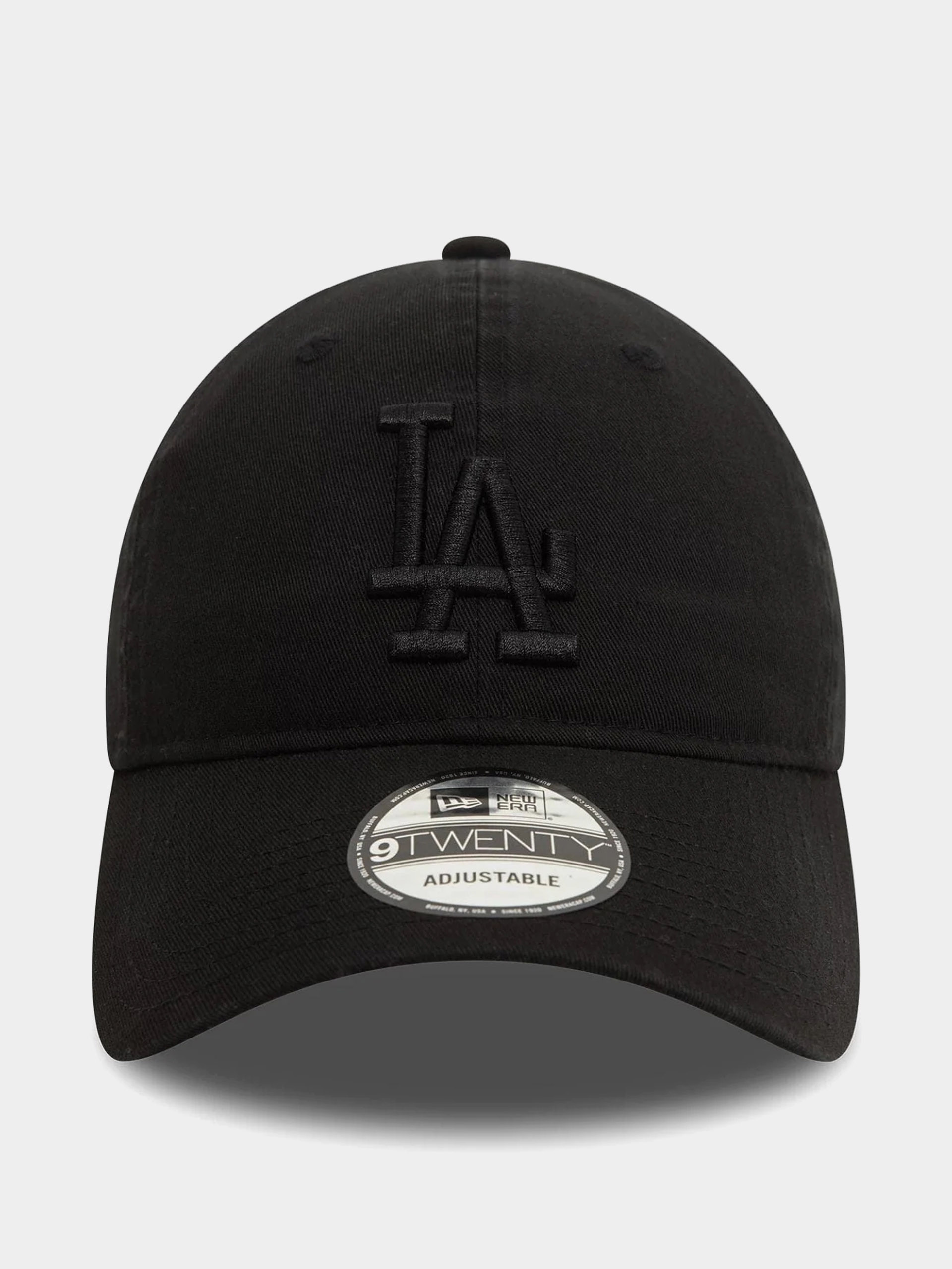 Czapka z daszkiem New Era Washed 9Twenty La Dodgers (black/black)